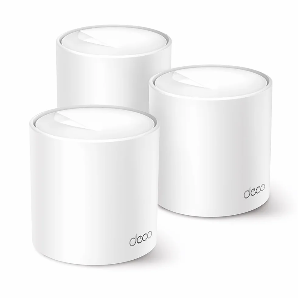 TP-Link Deco WiFi 6 Mesh AX1500Mbps X1500(3-Pack) Système WiFi 6 Couverture 520㎡ Contrôle Parental