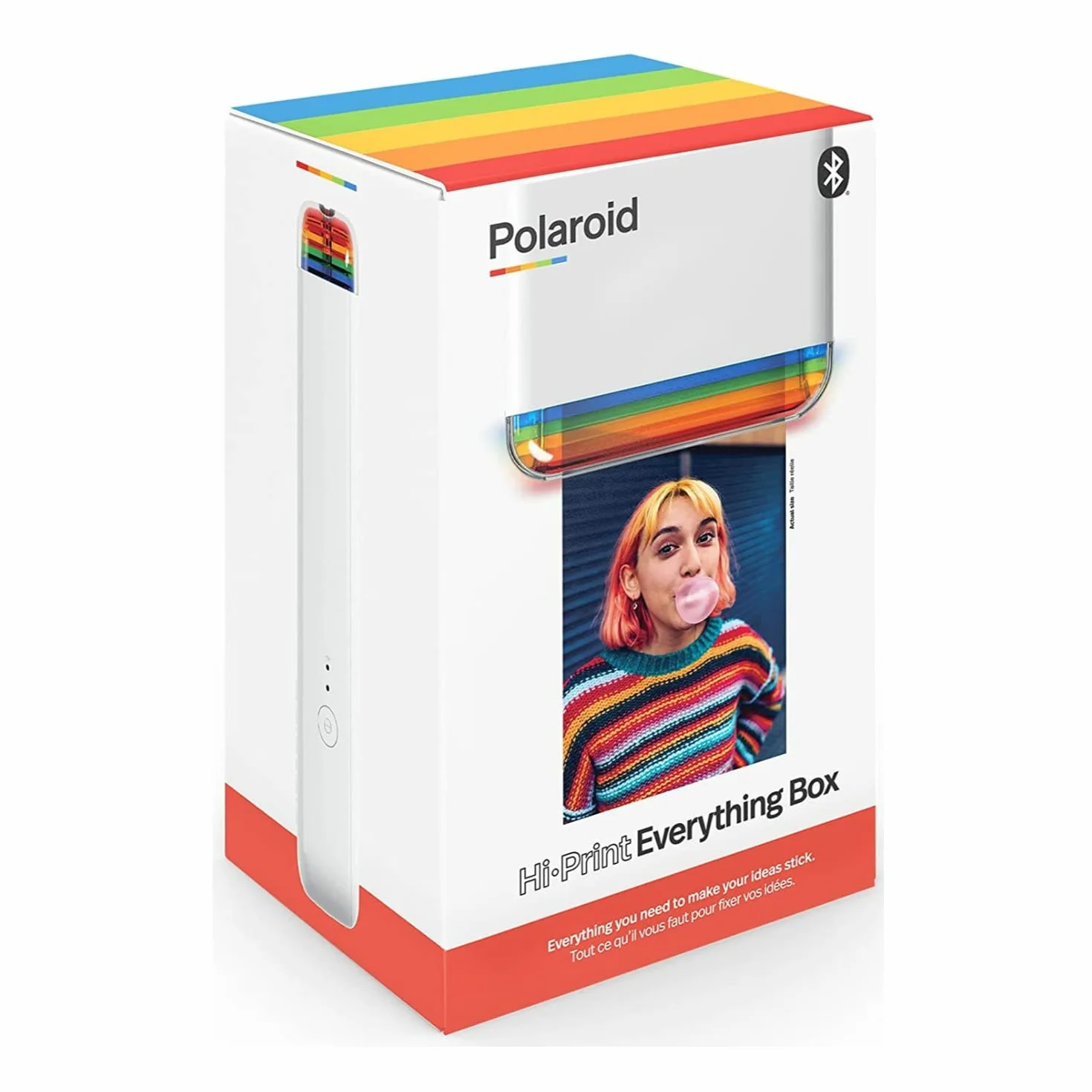 Coffret imprimante portable Polaroid Hi-Print Blanc 40 feuilles