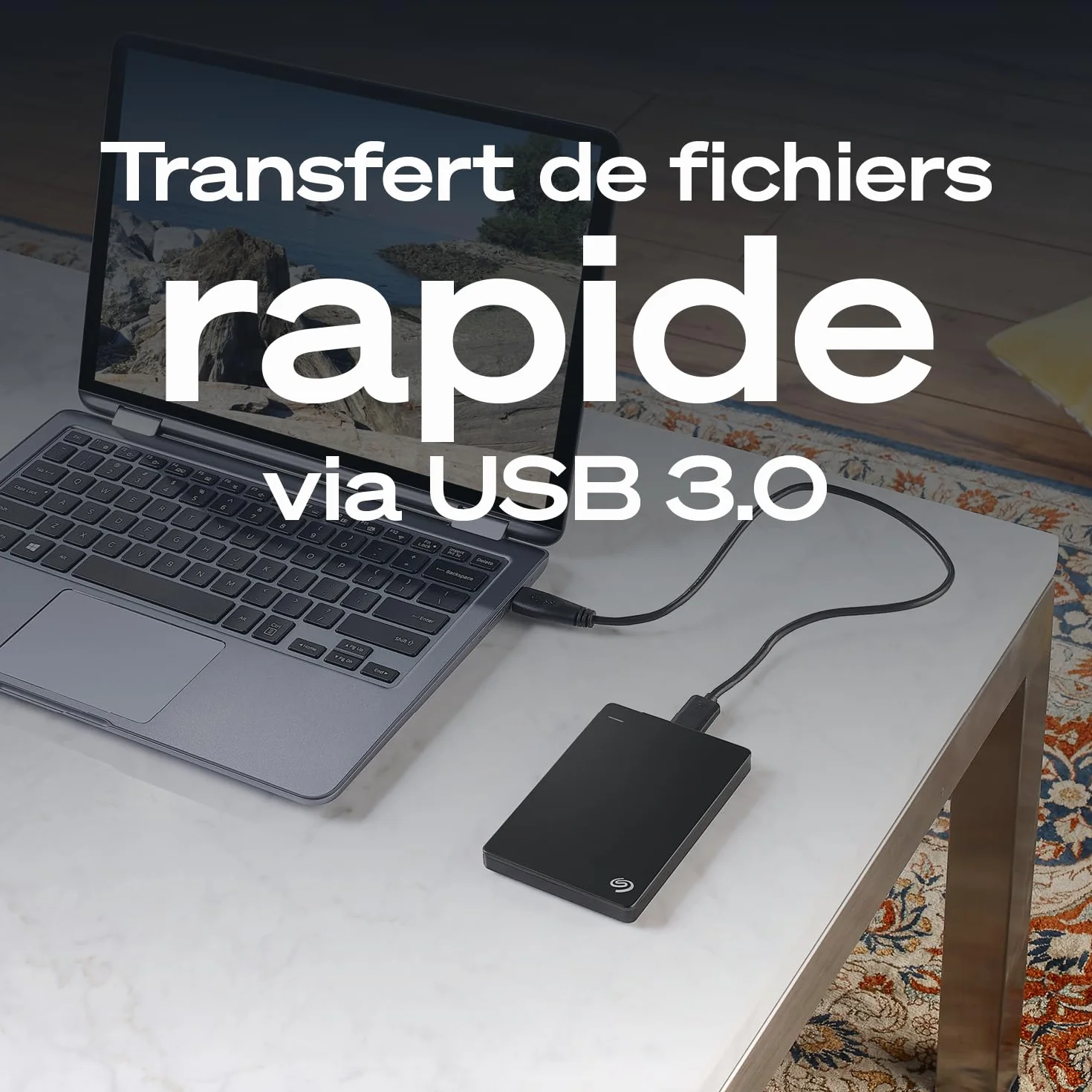 Seagate Portable 2 To USB 3.0 Disque dur externe pour Mac PC