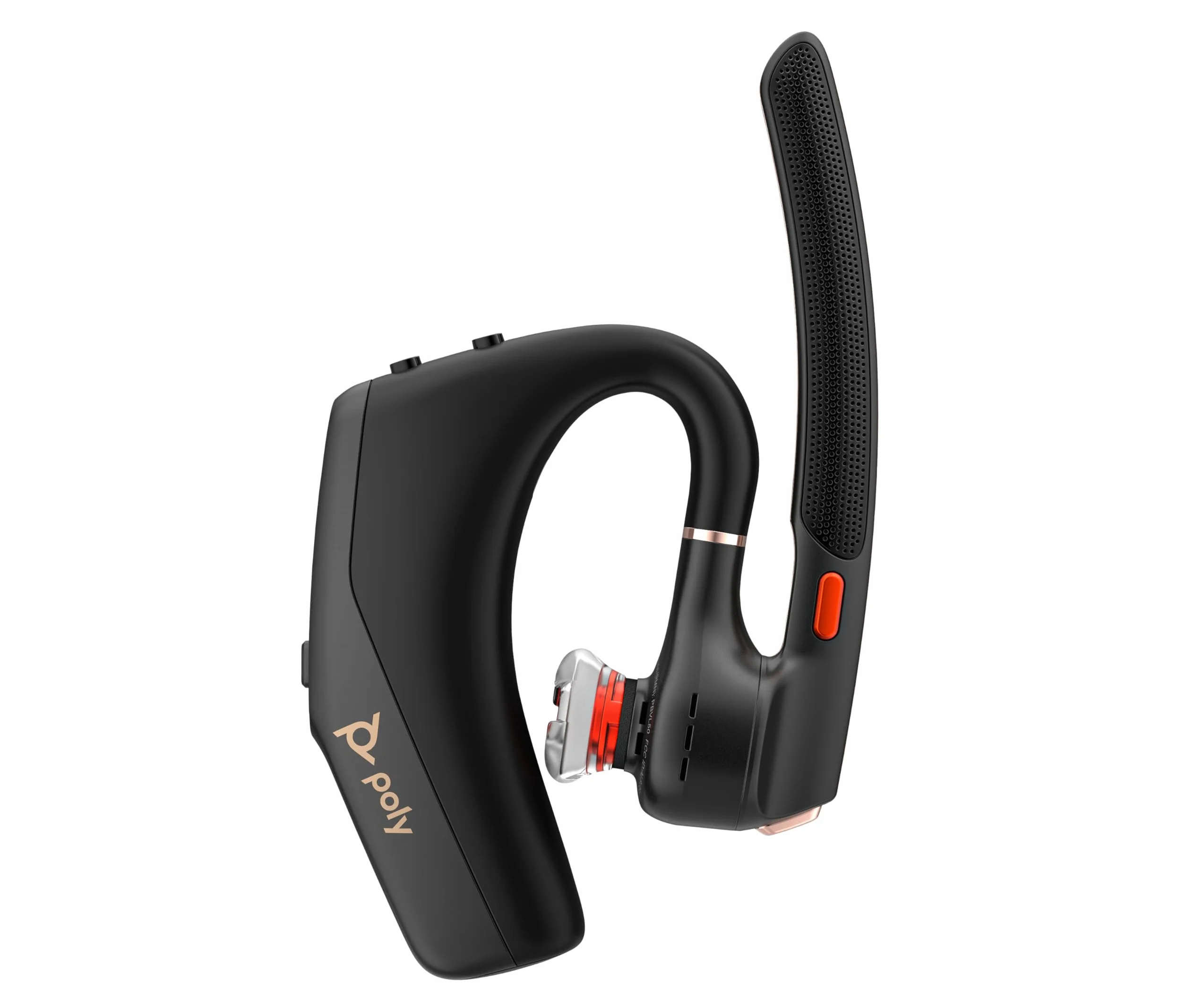 Poly Voyager Legend 50-M Casque UC avec Quatre Microphones, Annulation du Bruit, Technologie Noise Block, étui de Charge Portable, capteurs intelligents, Commandes Rapides