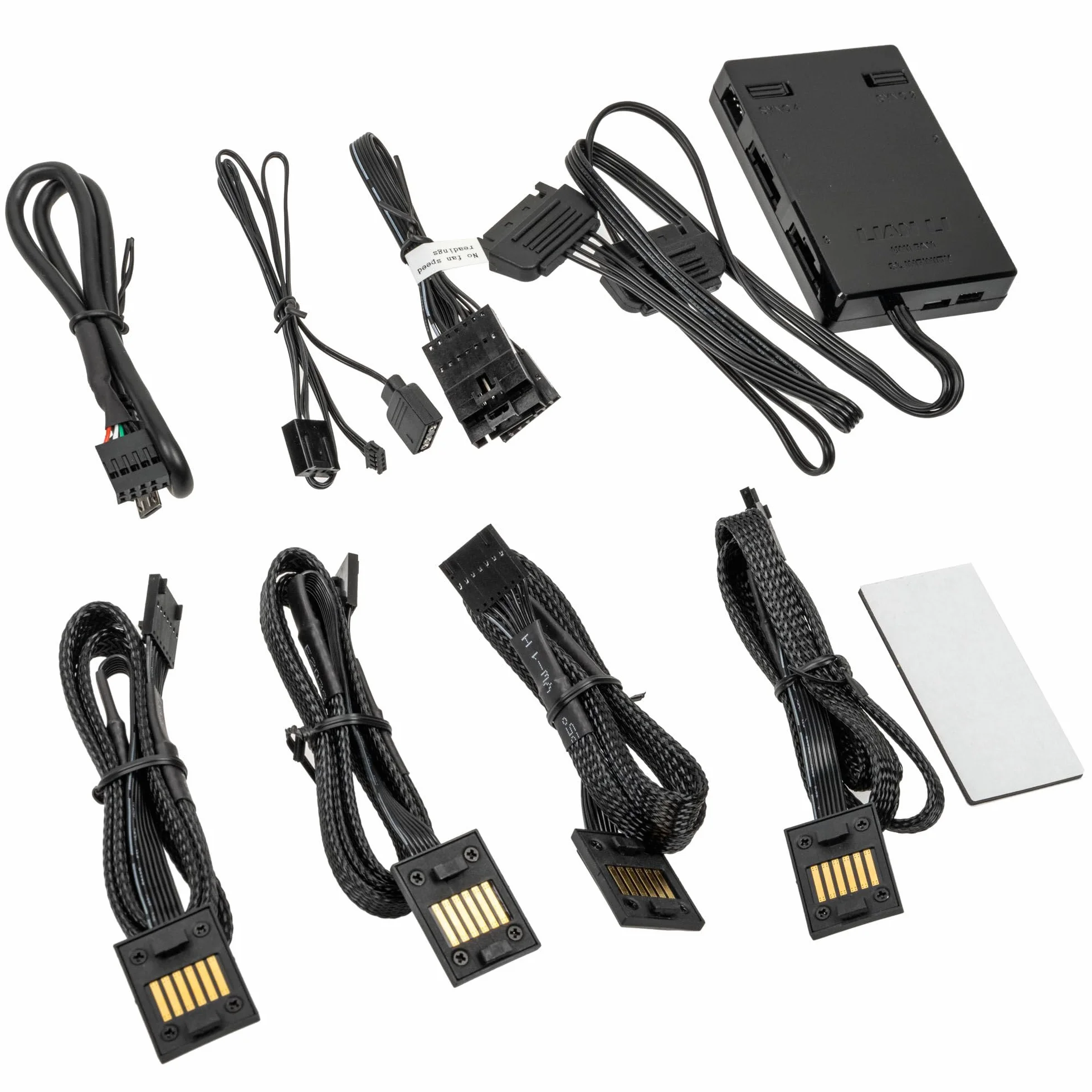 Lian Li UNI HUB SL-INF Controller L-Connect 3 Noir Aluminium Montage sur table