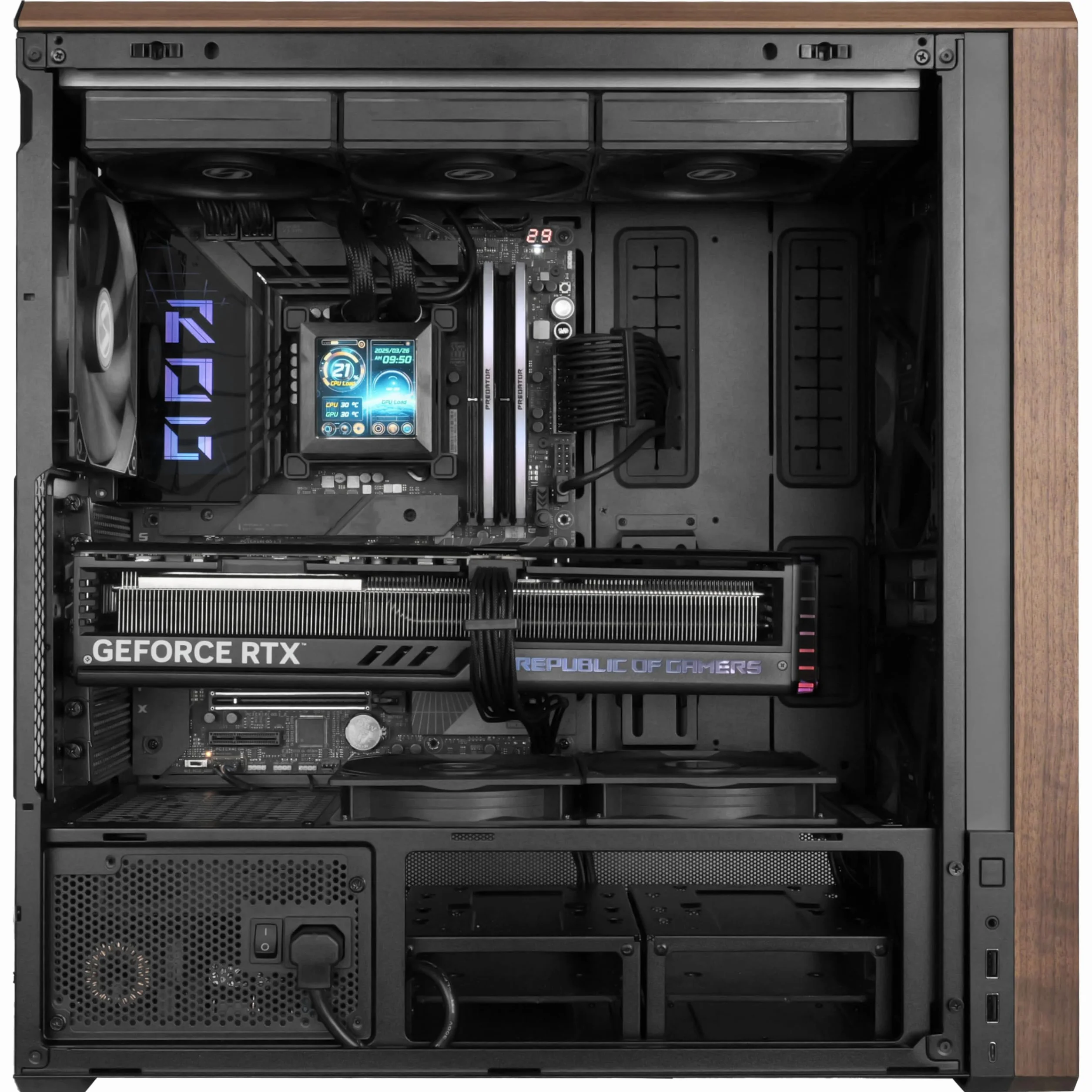 Lian Li Lancool 217 PC-Gehäuse MidI-Tower ATX Tempered Glass Schwarz