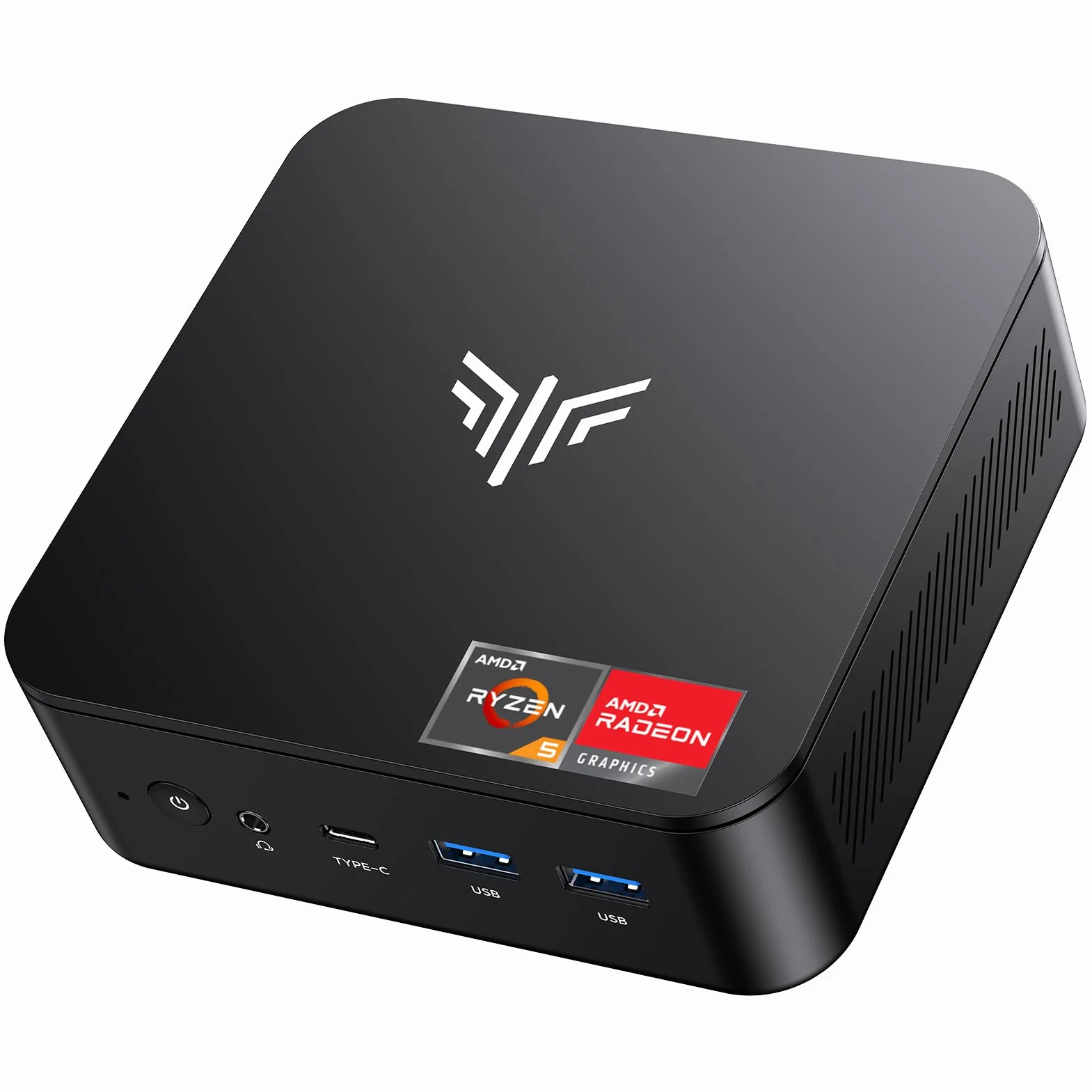 NiPoGi E3B Mini PC AMD Ryzen Embedded V2748 4,3GHz 16Go DDR4 512Go SSD Mini Ordinateur de Bureau W11 PRO Triple 4K WiFi6 BT5.2