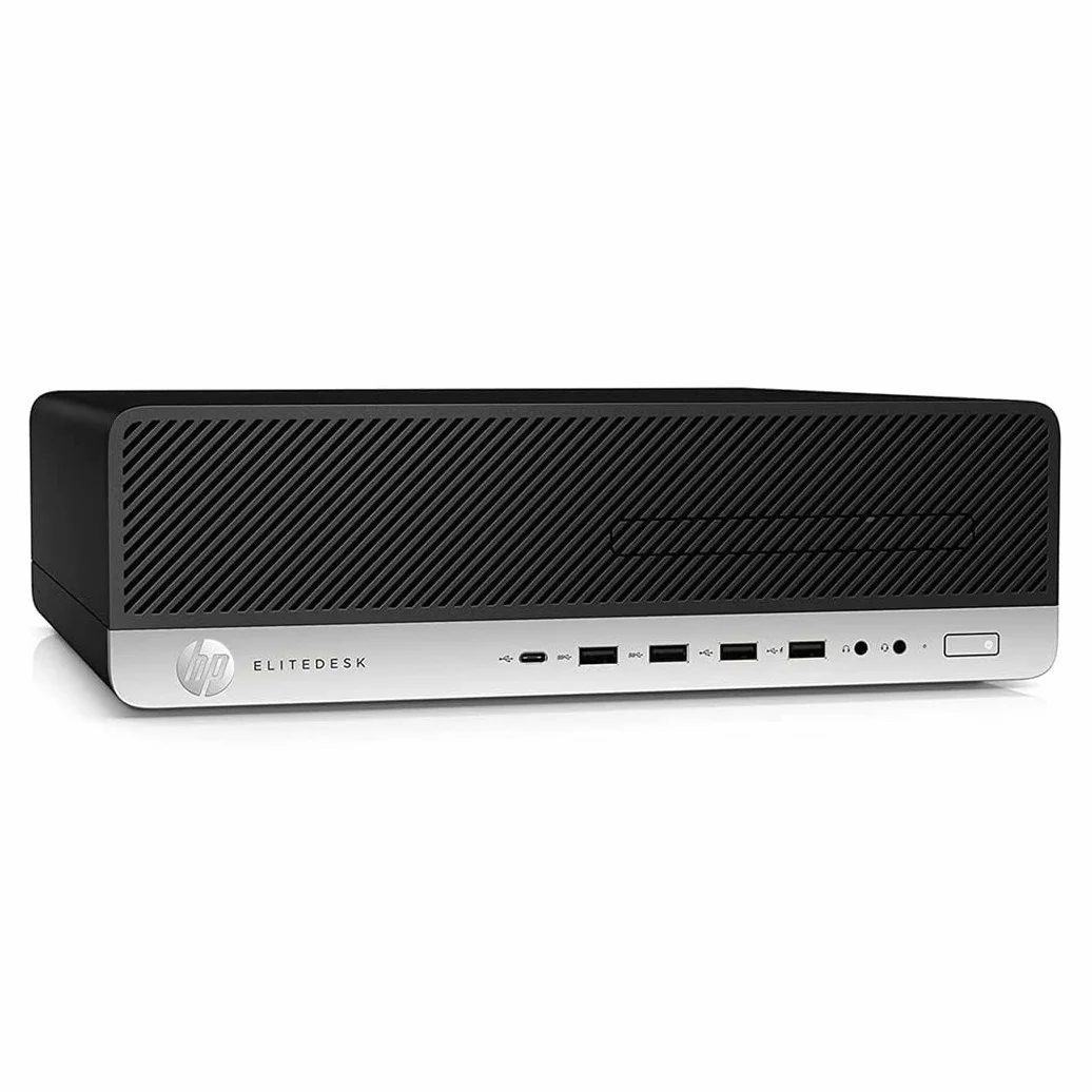 HP EliteDesk 800 G3 SFF Ordinateur de bureau Intel Core i5-6600 16 Go RAM SSD 256 Go WiFi Bluetooth Windows 11 Pro Reconditionné