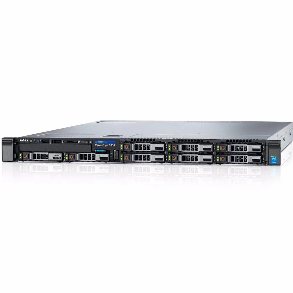Dell R630 Serveur rack 8x SFF 2x Xeon 12-Core E5-2678 V3 128 Go RAM DDR4 2x 900 Go SAS H730 Ctrl 4x LAN 1000 2xPSU Windows Server std 2022