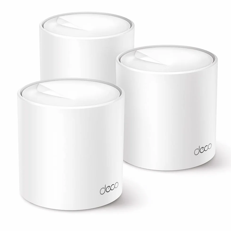 TP-Link Deco X50 WiFi 6 Mesh AX3000Mbps Système WiFi 6 Couverture 550㎡ Contrôle Parental 3-Pack