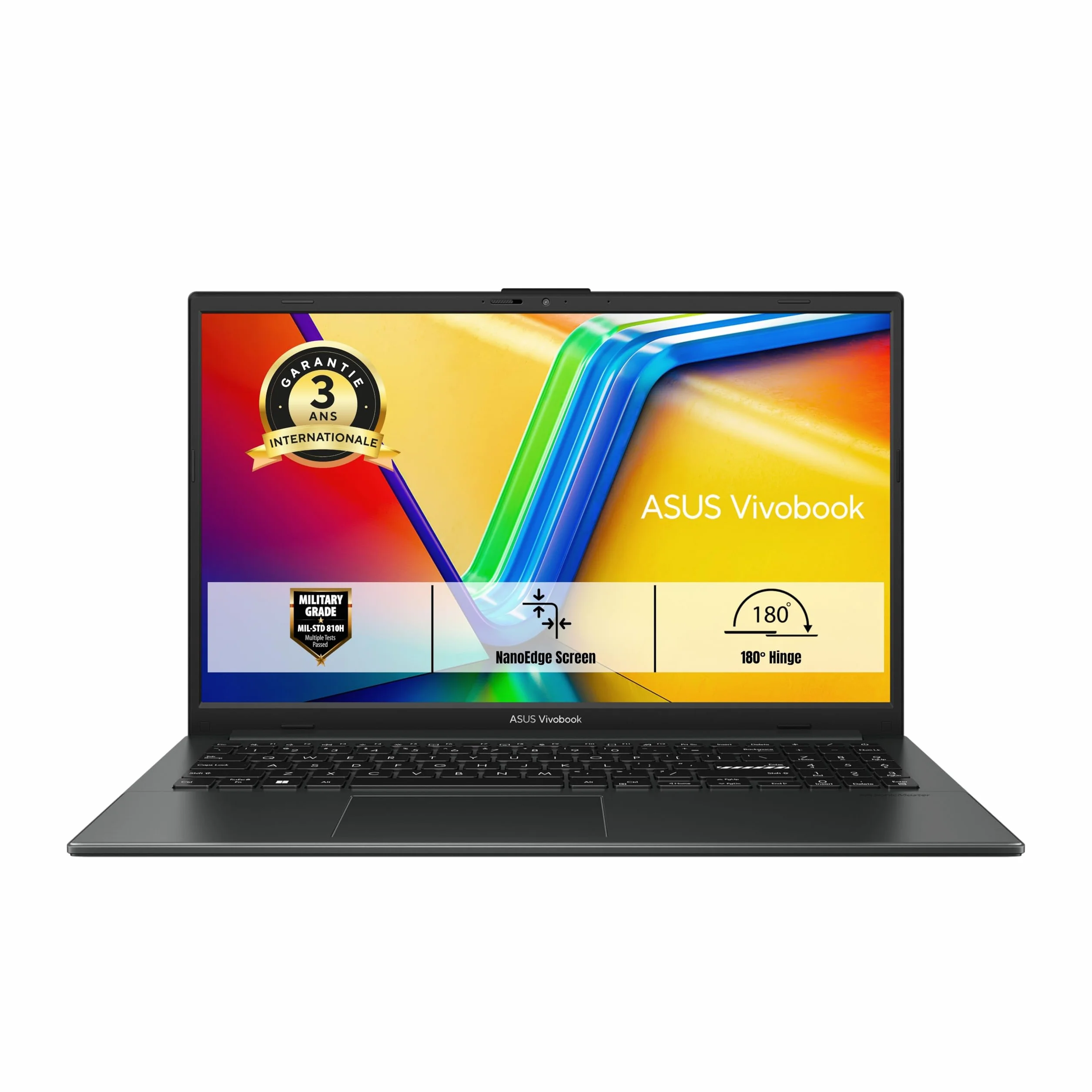 ASUS Vivobook Go 15 E1504TA-BQ200WS 15.6 Pouces FHD PC Portable Intel N100 8Go DDR4 128G UFS 2.1 Windows 11 Home