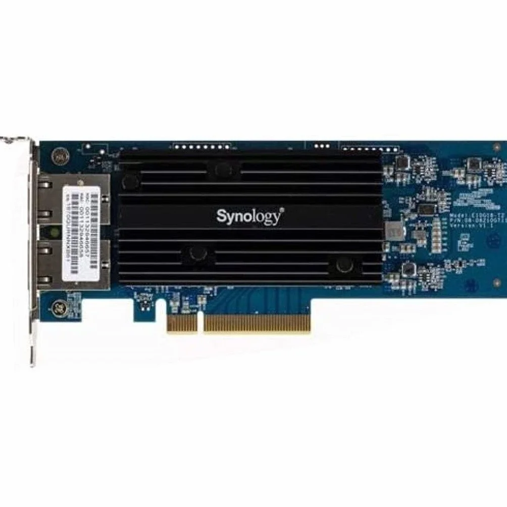 Synology E10G18-T2 10GB NW Card 10GBASE-T Ports