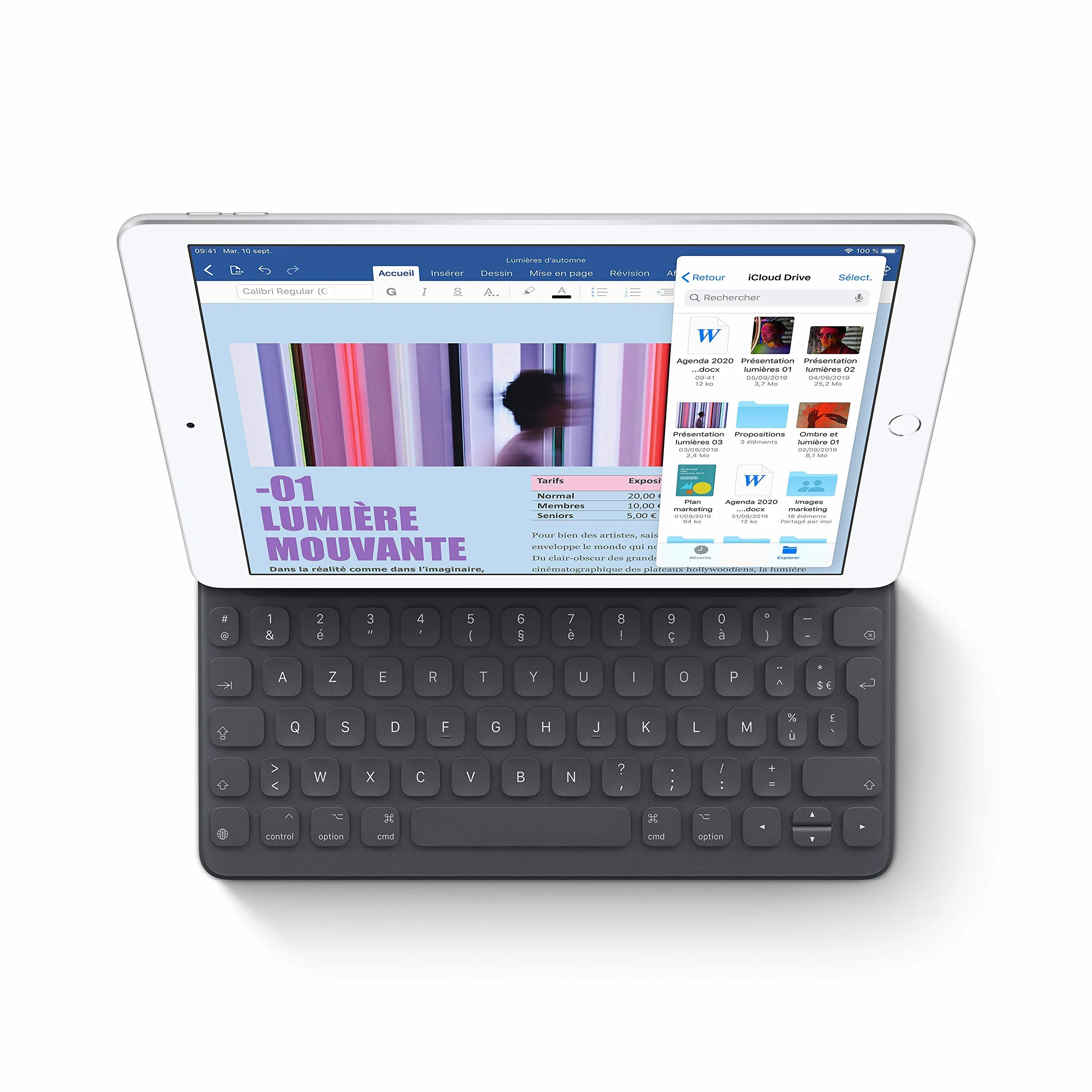 Apple iPad 10,2 pouces Wi-Fi 32 Go Argent Reconditionné
