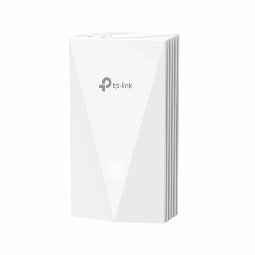 TP-Link Omada EAP655-Wall Point d'accès WiFi 6 AX3000 Murale, 3 Ports Ethernet Gigabit PoE, Omada Mesh