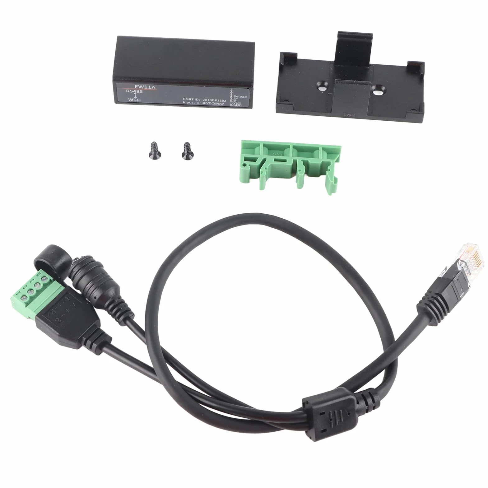 Module de Communication Sans Fil RJ45 Serveur Série vers WiFi pour Automatisation Industrielle