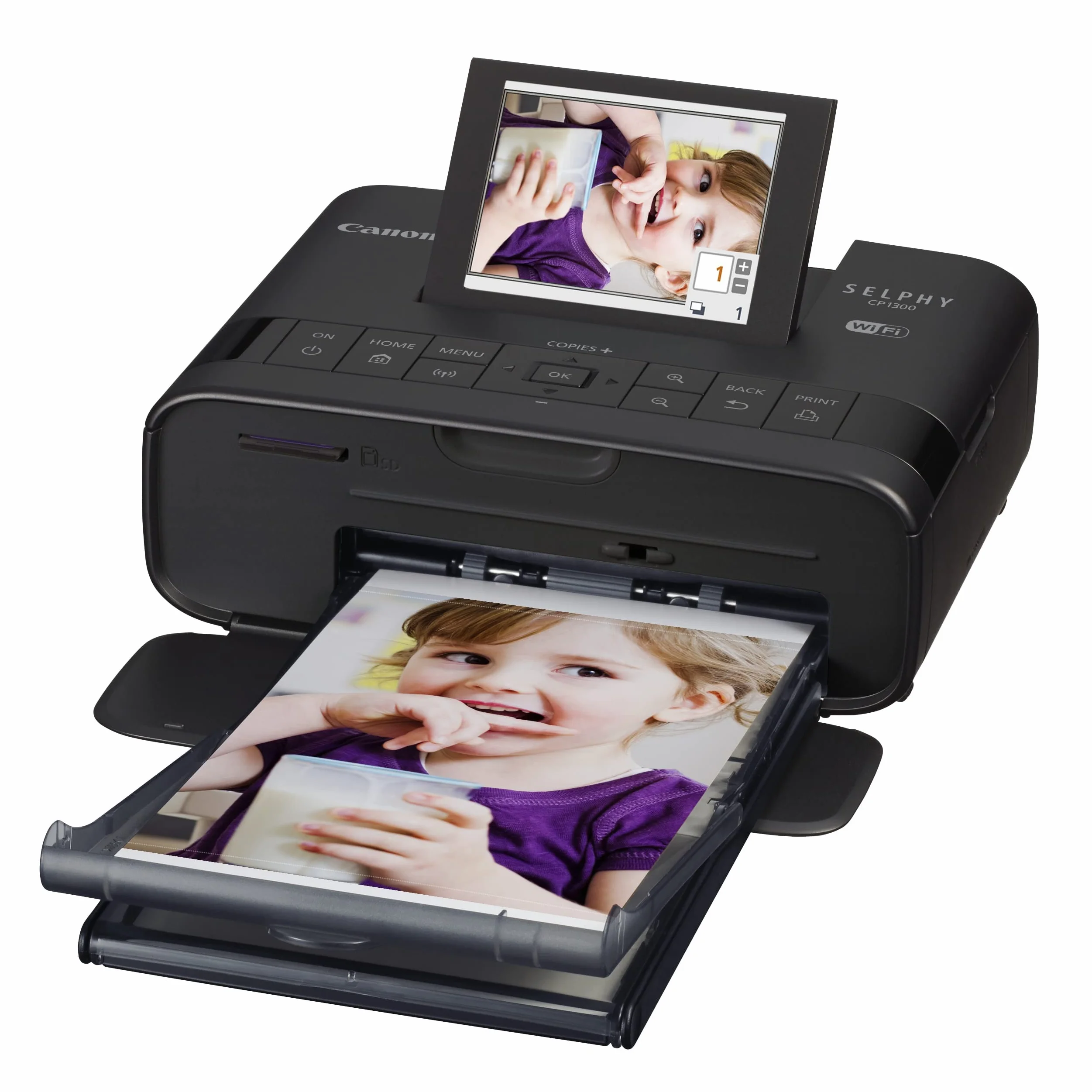 Canon Selphy CP1300 Imprimante Photo WiFi Noir