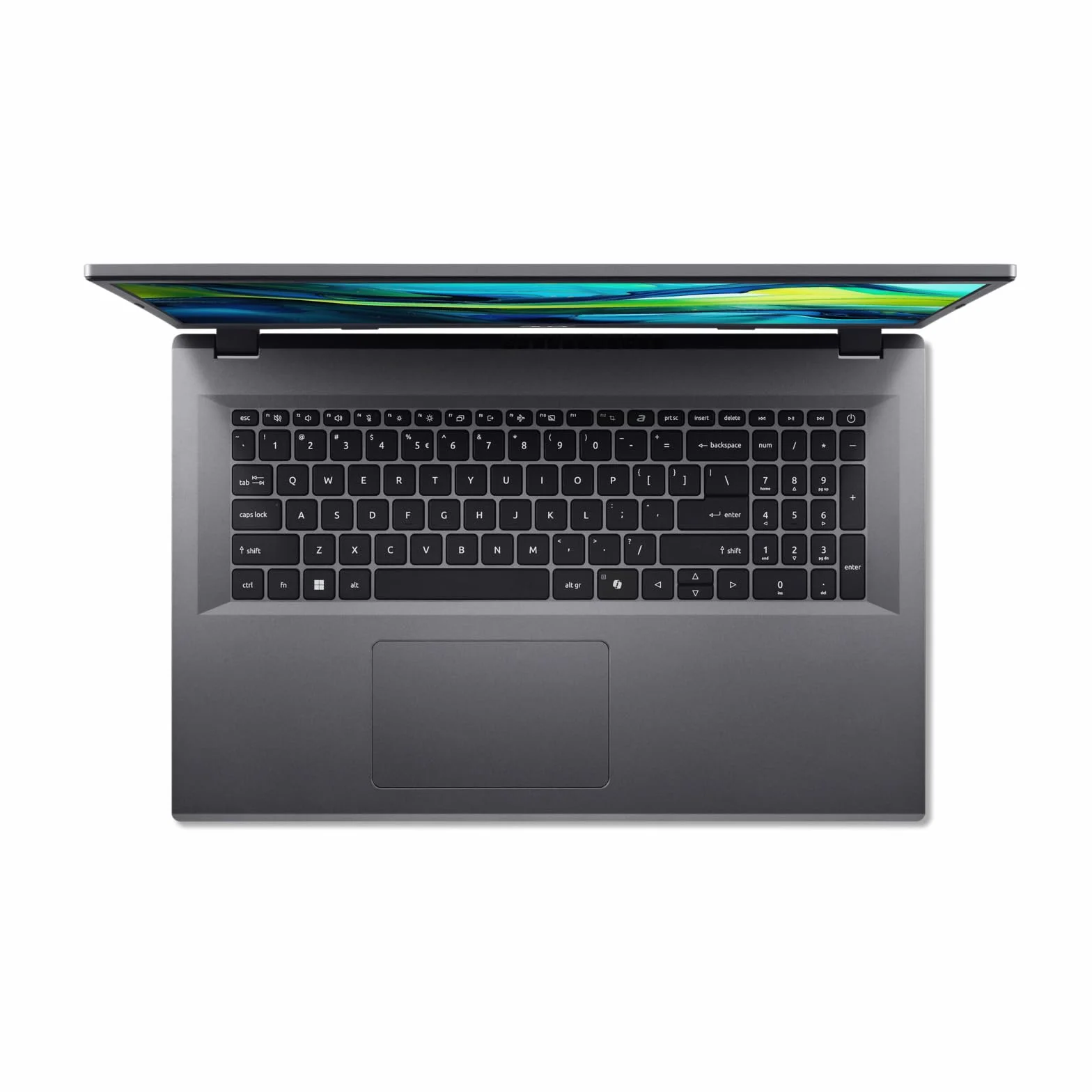 Acer Aspire 17 PC Portable 17.3" FHD Intel Core i3-N305 8Go RAM DDR5 512Go SSD Intel UHD Graphics Windows 11 Clavier AZERTY AG17-31P-38X8