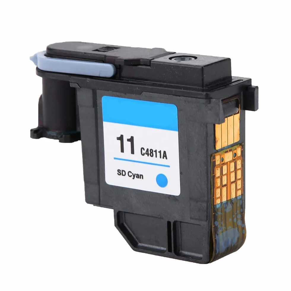 Tête d'impression de rechange C4811A compatible 500 510 800 Series Bleu