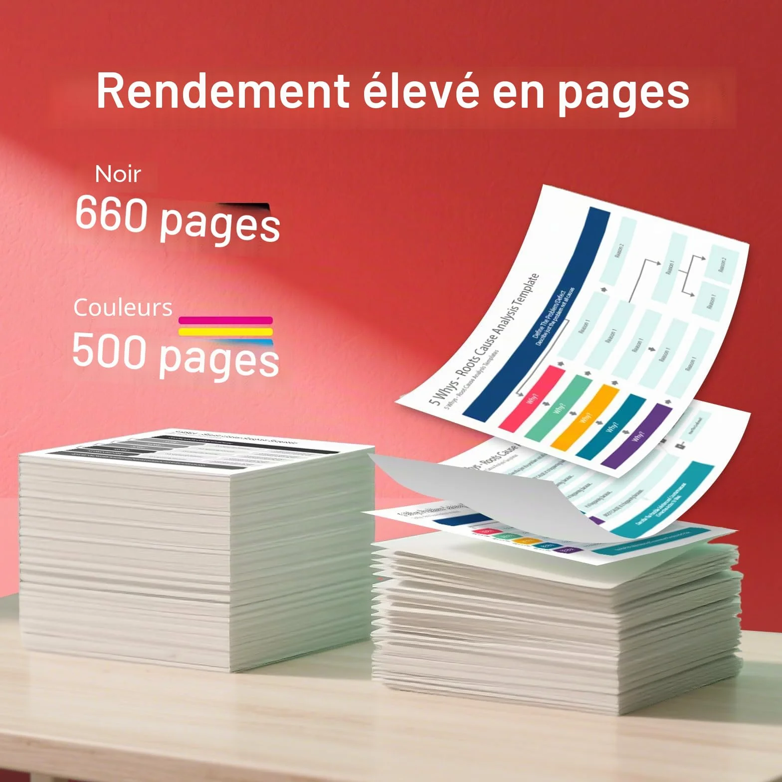 Cartouches d'encre PG540XL CL541XL Noir et Couleur pour Canon 540 541 XL TS5150 TS5151 TS5100 MG3650 MG3650S MG3600 MG4250 MX475 MX395