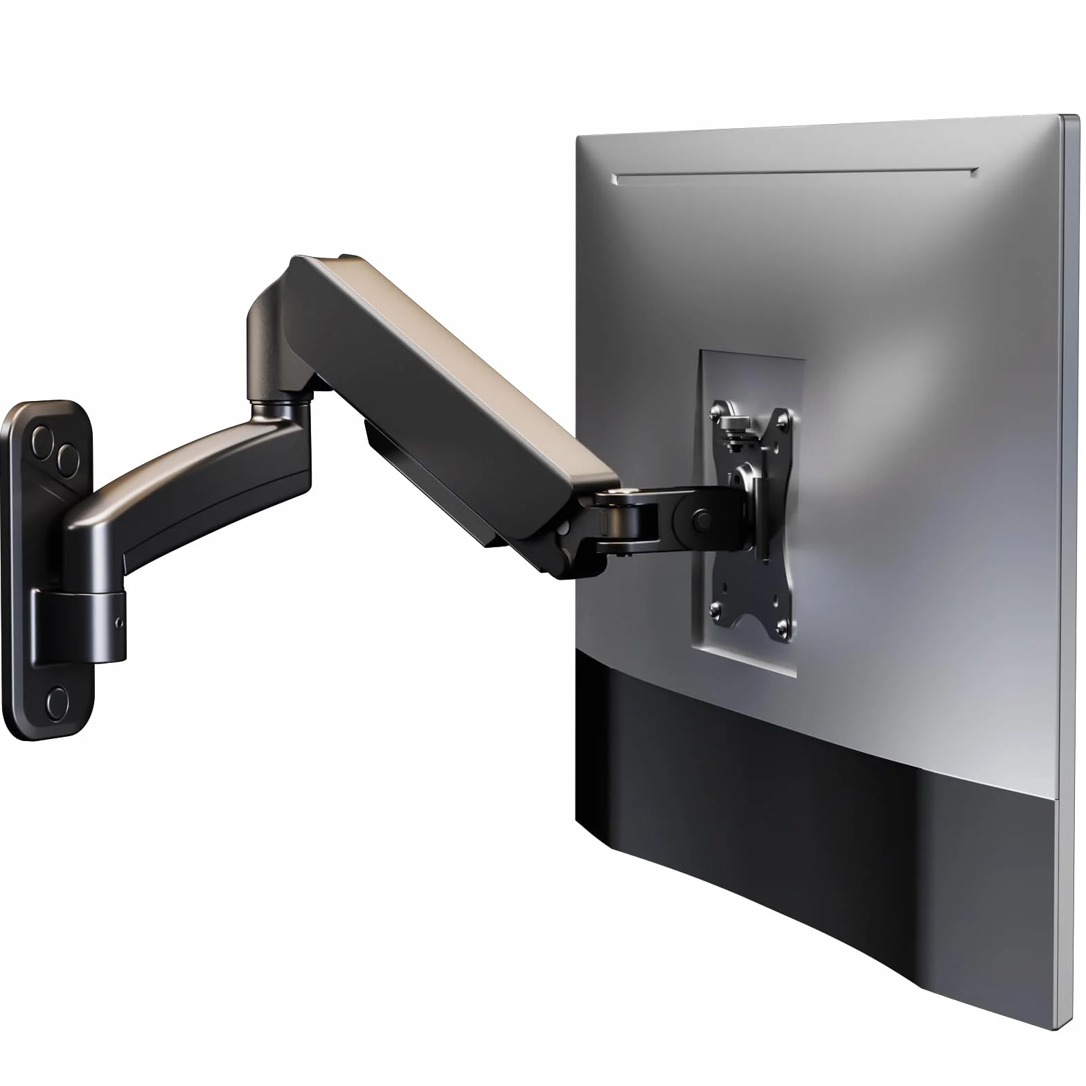 WORLDLIFT Support Mural Moniteur PC 17-32" Bras Ergonomique Réglable 9 kg VESA 75x100 mm