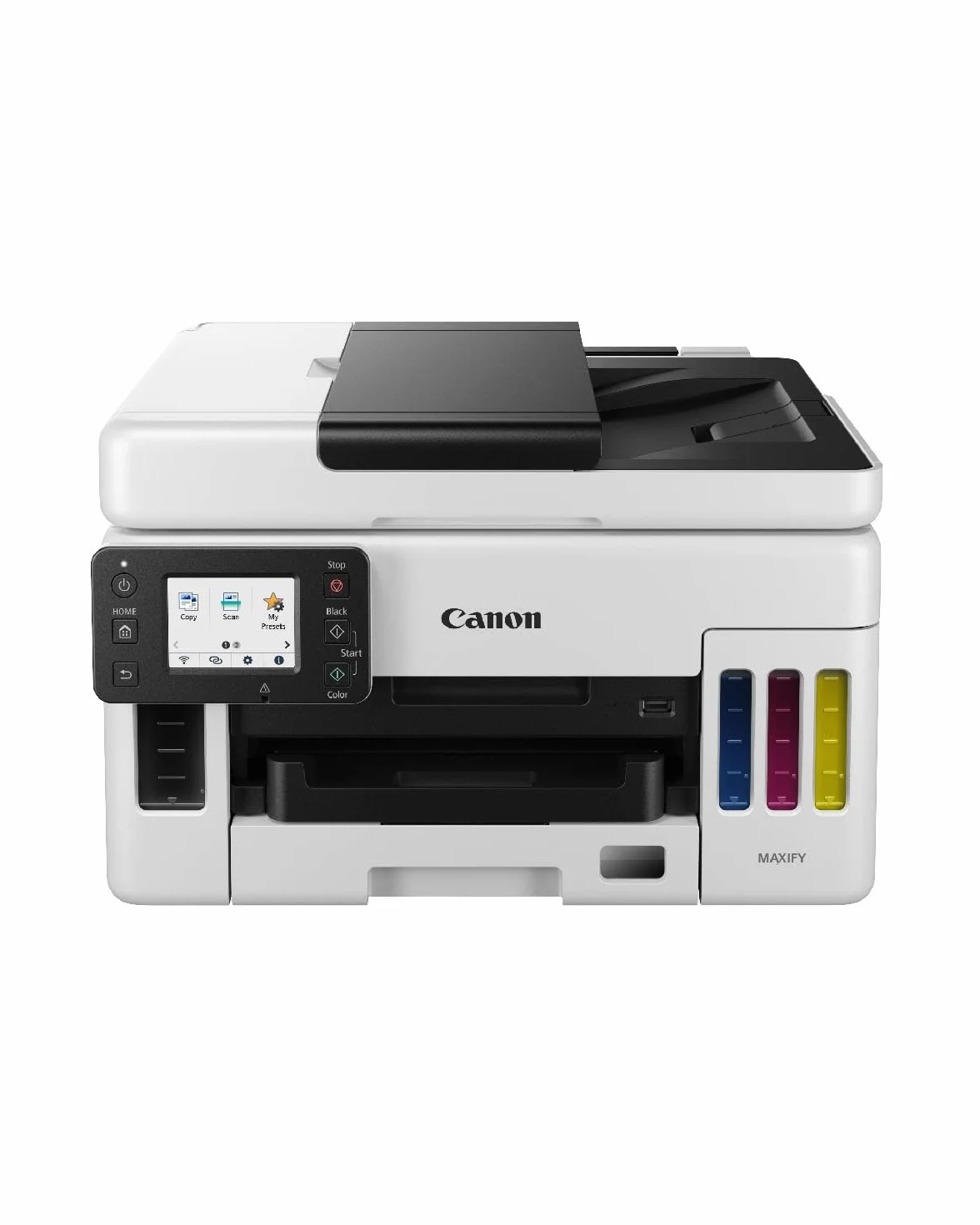Canon MAXIFY GX6050 Imprimante A4 Couleur Jet d'encre MegaTank Tout-en-Un sans Fil Wi-Fi Ethernet USB