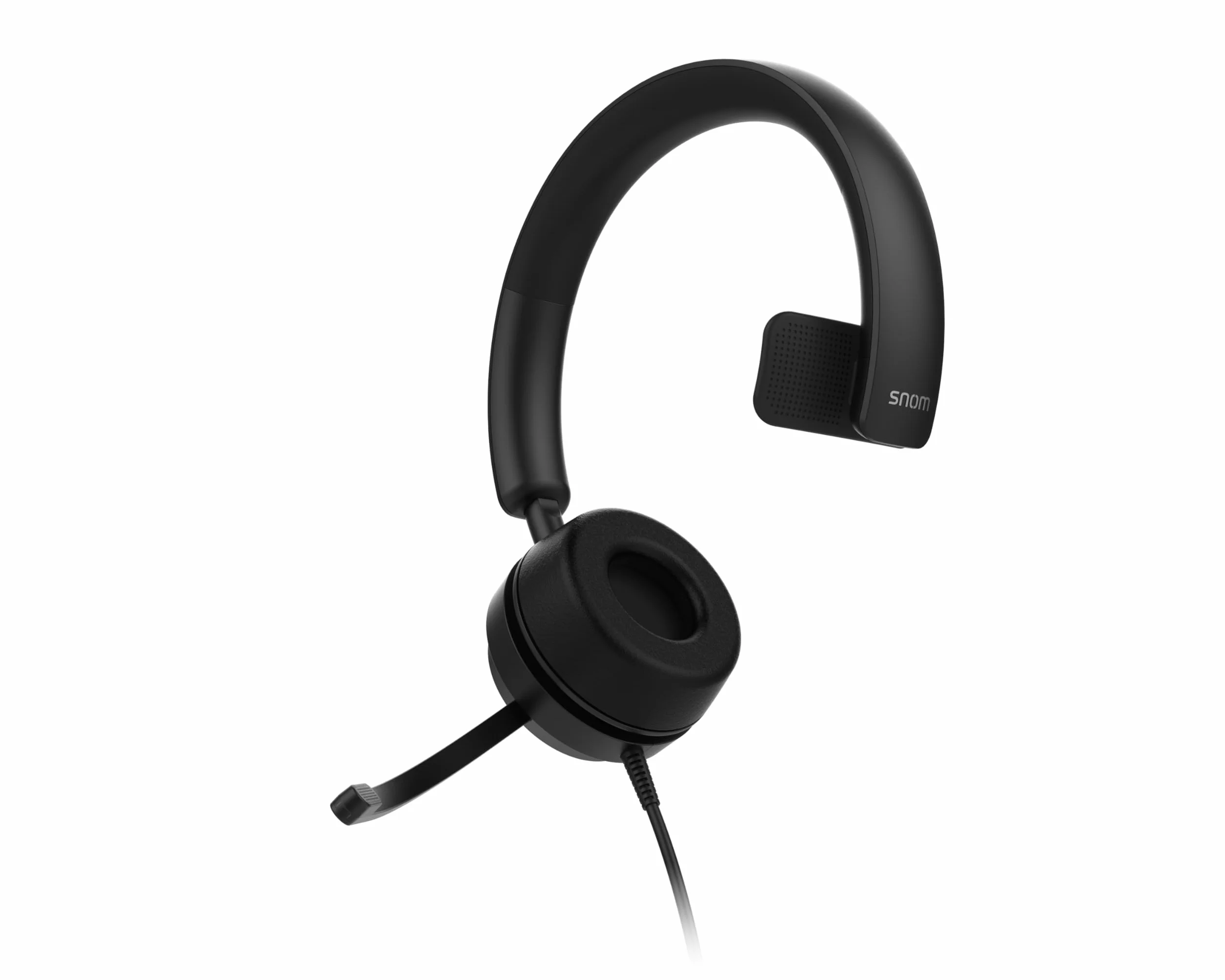 Snom A310M Casque Filaire Monaural HD Microphone Rotatif 270° Noir