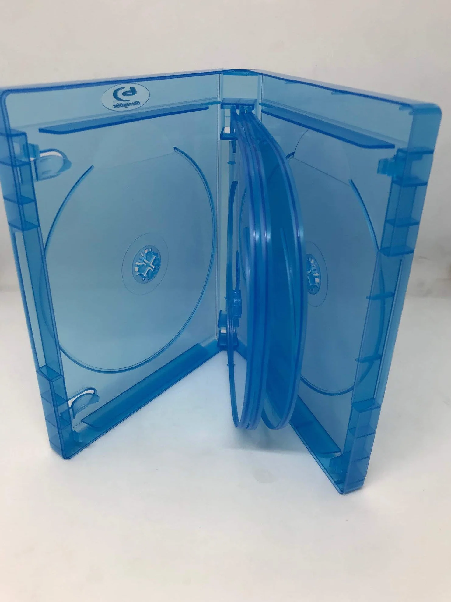 Lot de 3 boîtiers pour 8 disques Blu-ray Tranche 25 mm
