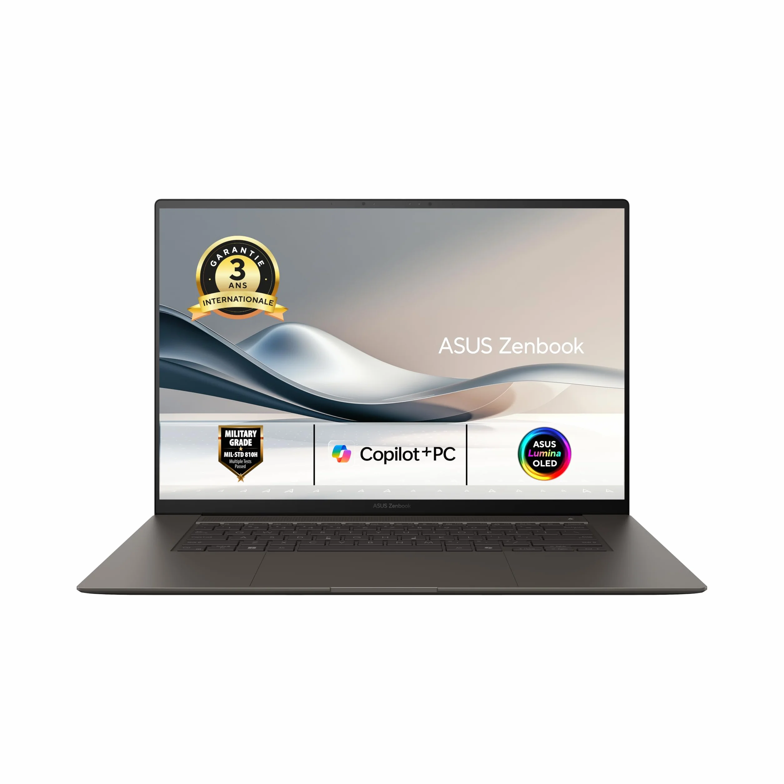 ASUS Zenbook S 16 UM5606WA-RK021W OLED 16 Pouces 3K 120Hz PC Portable AMD Ryzen AI 9 HX 370 5.1GHz 32GB LPDDR5X 1TB SSD AMD Radeon 890M Graphics Windows 11 Home Clavier AZERTY