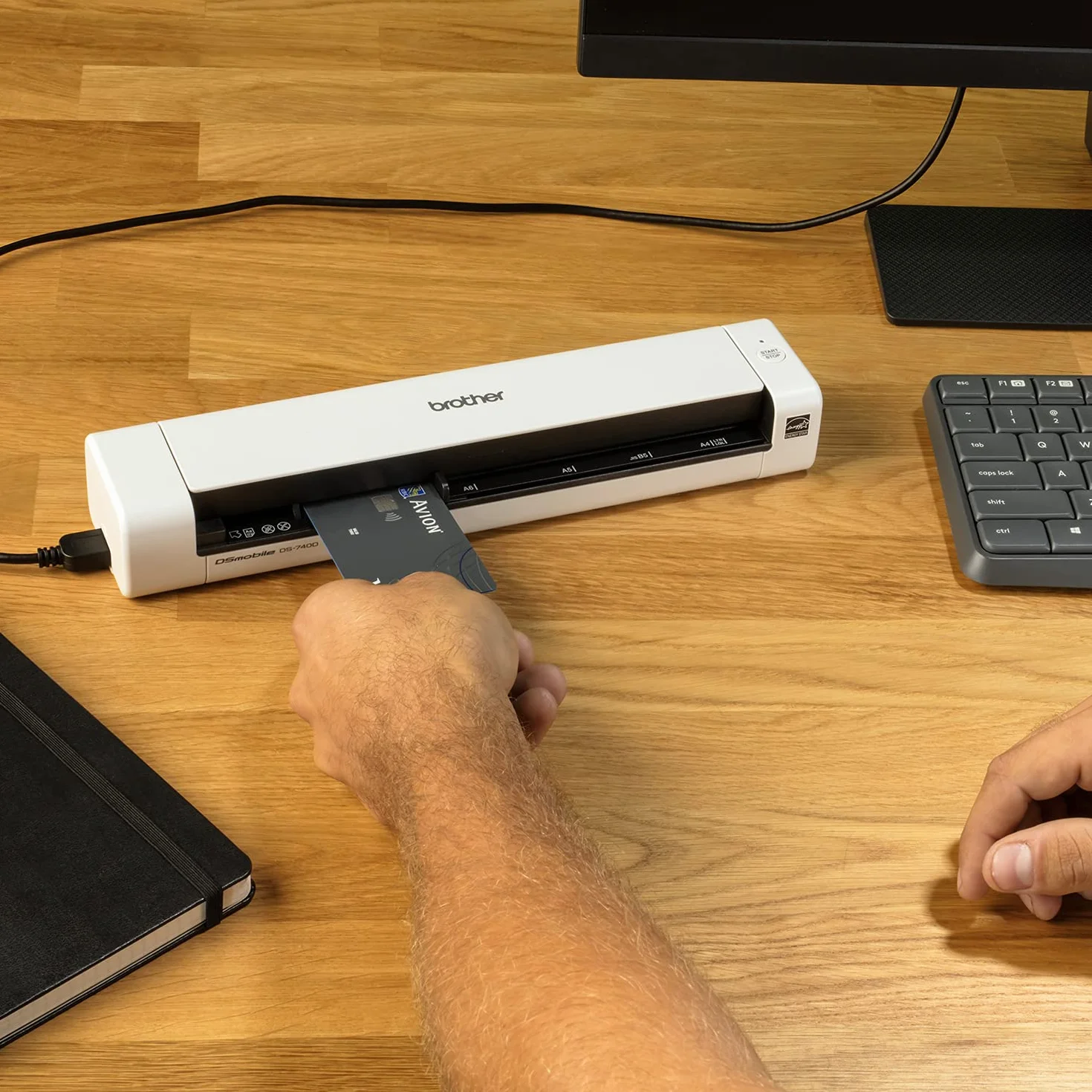 Brother RDS-740D Scanner Mobile Duplex Compact renouvelé