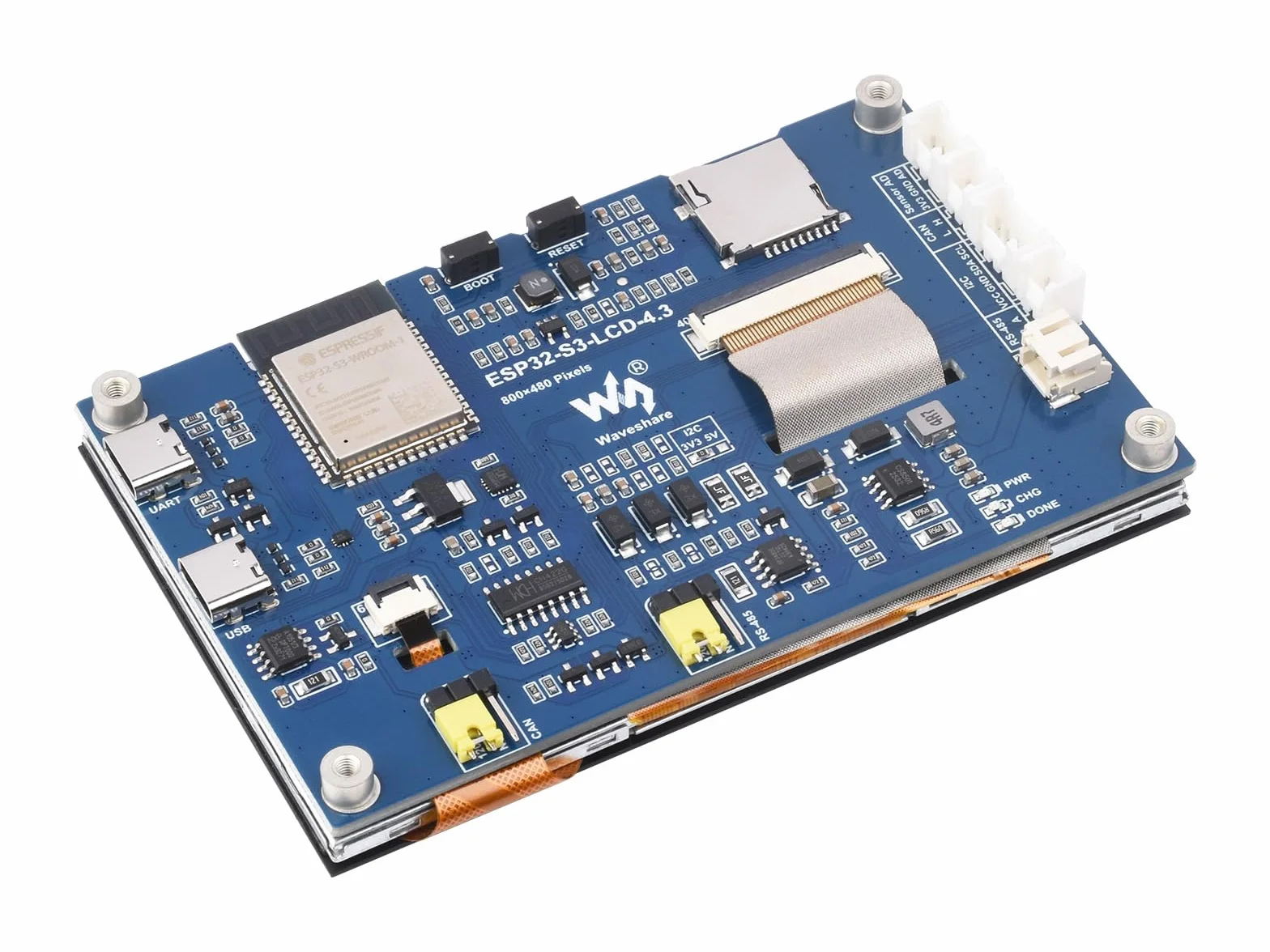 ESP32-S3 4.3inch Capacitive Touch Display Development Board 2.4GHz WiFi BLE 5 32-bit LX7 Dual-Core Processor