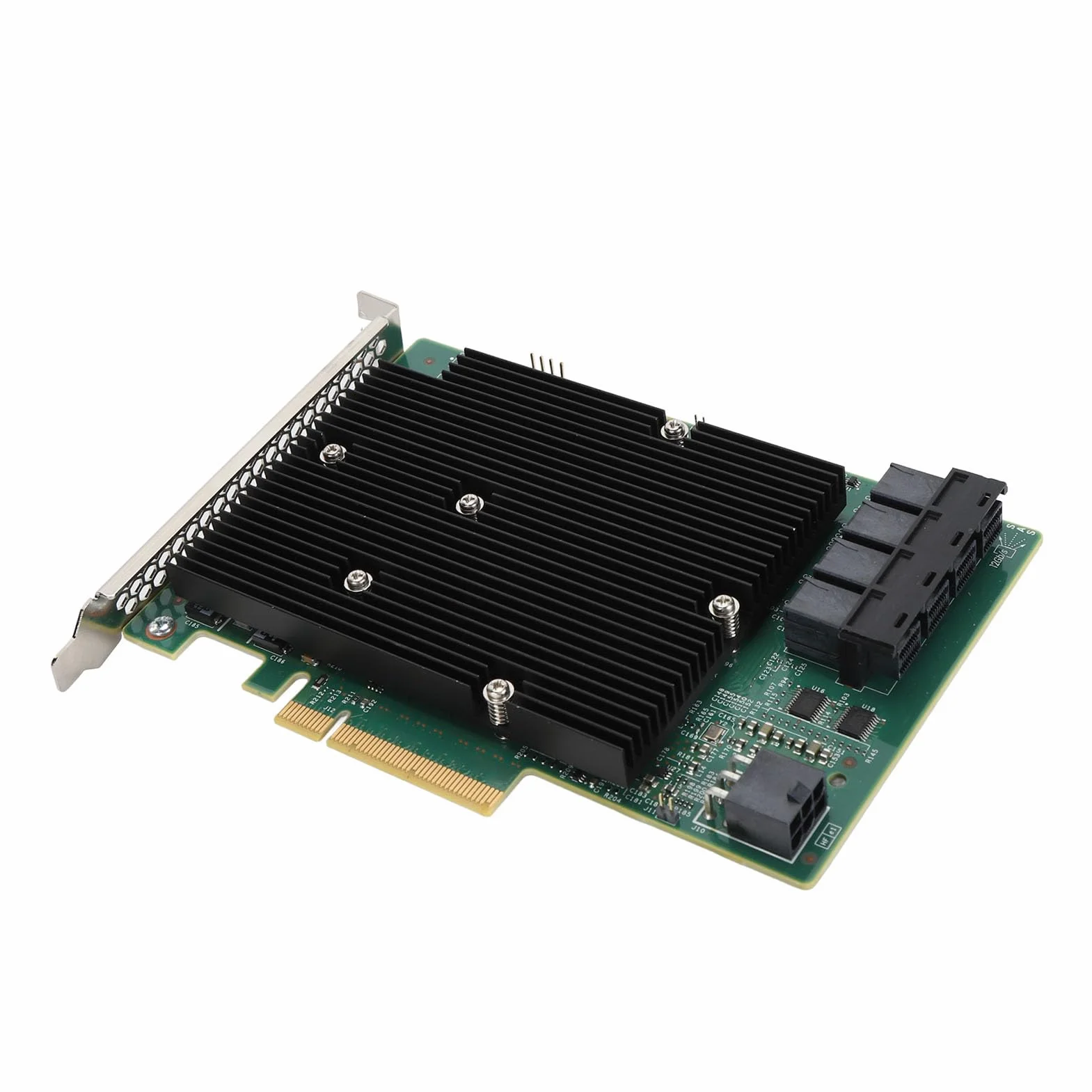 LSI 9300 16i Carte HBA 12 Gbps 16 Port SAS PCIe Contrôleur pour Serveurs
