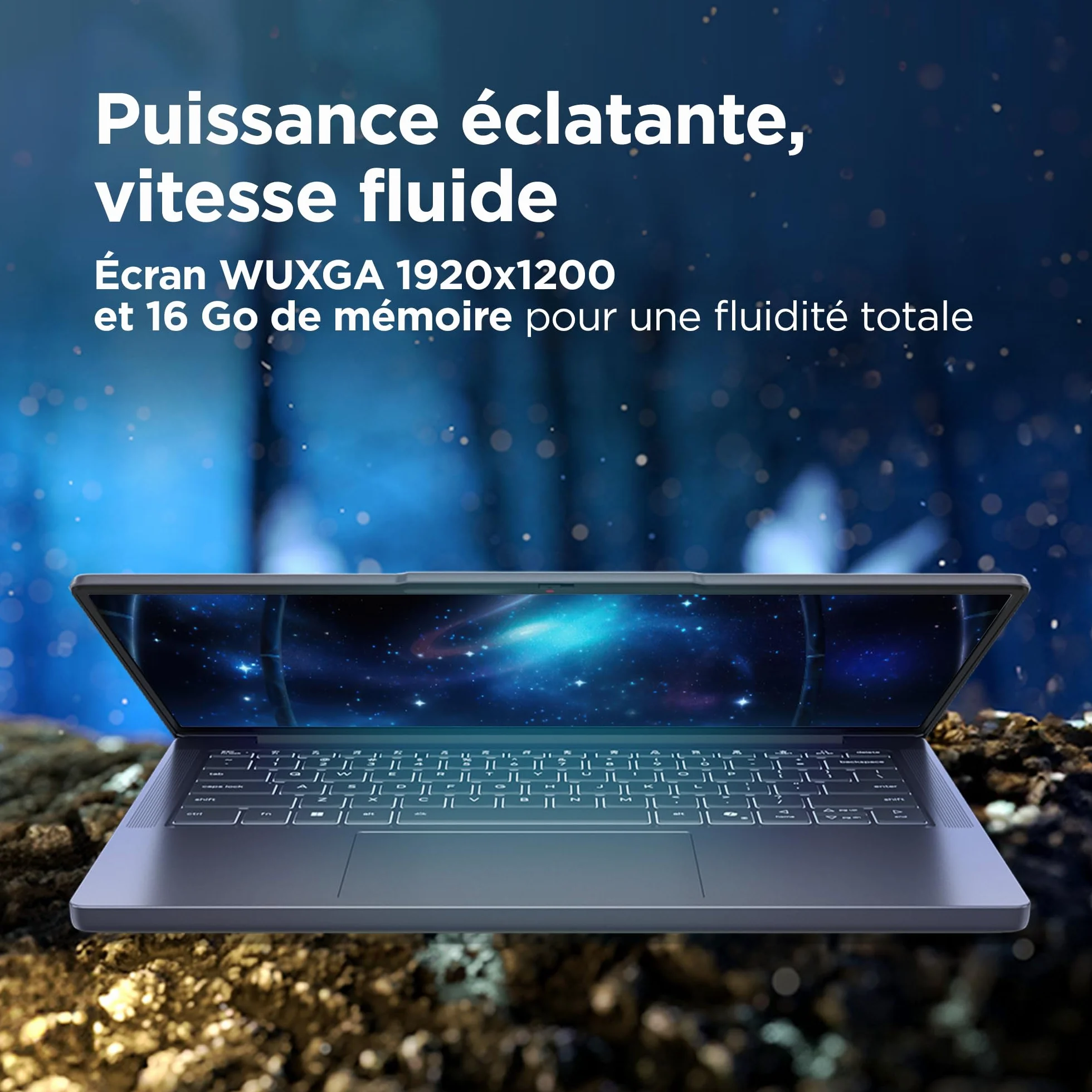 Lenovo IdeaPad Slim 3 14IRH10 Ordinateur Portable 14" WUXGA Intel Core i7-13620H RAM 16Go SSD 512Go Intel UHD Graphics Windows 11 Home Clavier AZERTY Français Gris