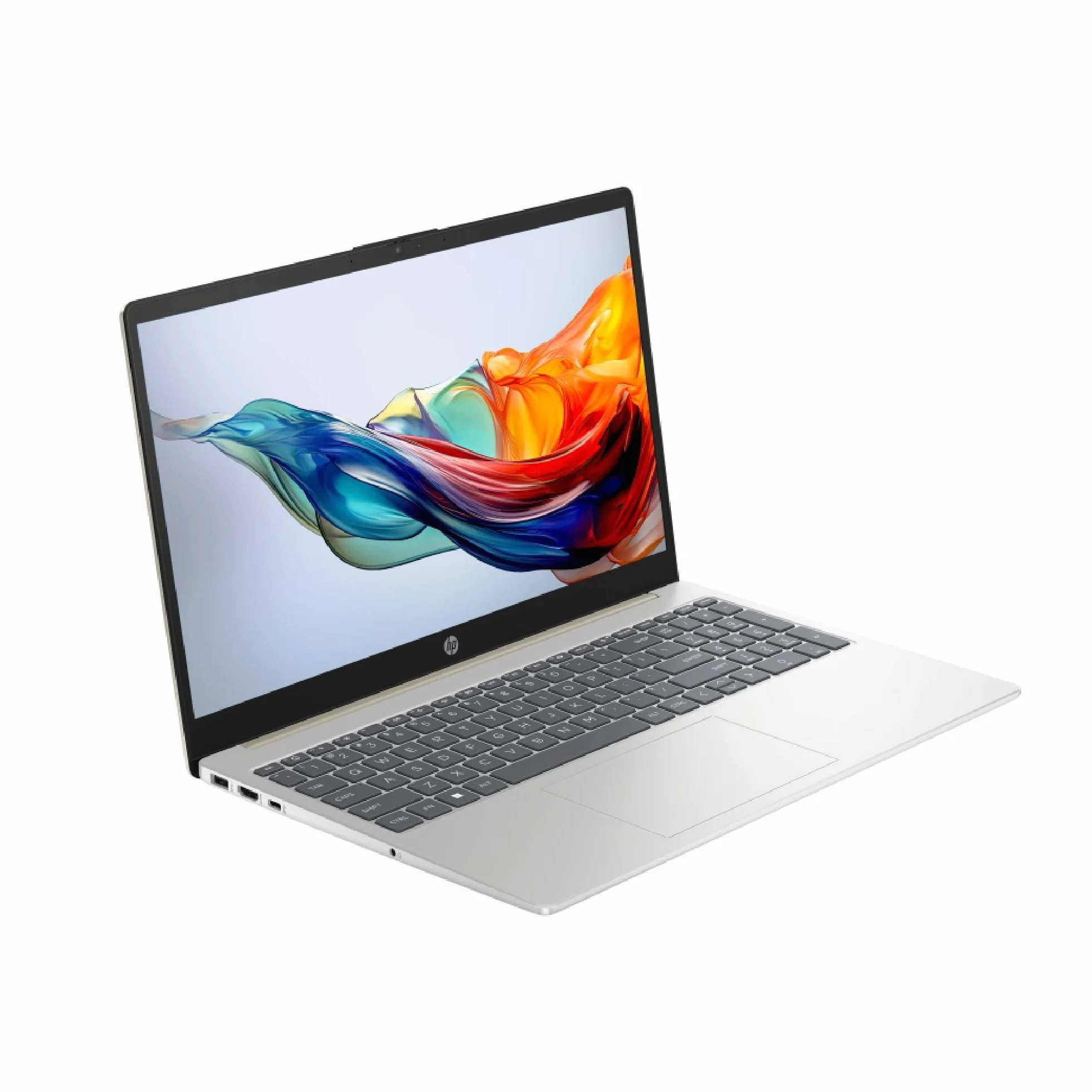 HP 15-fc0009sf Ordinateur Portable 15,6" FHD IPS, AMD Ryzen 7-7730U, 16 Go RAM, 512 Go SSD, AMD Radeon Graphics, Windows 11, Argent, Clavier AZERTY