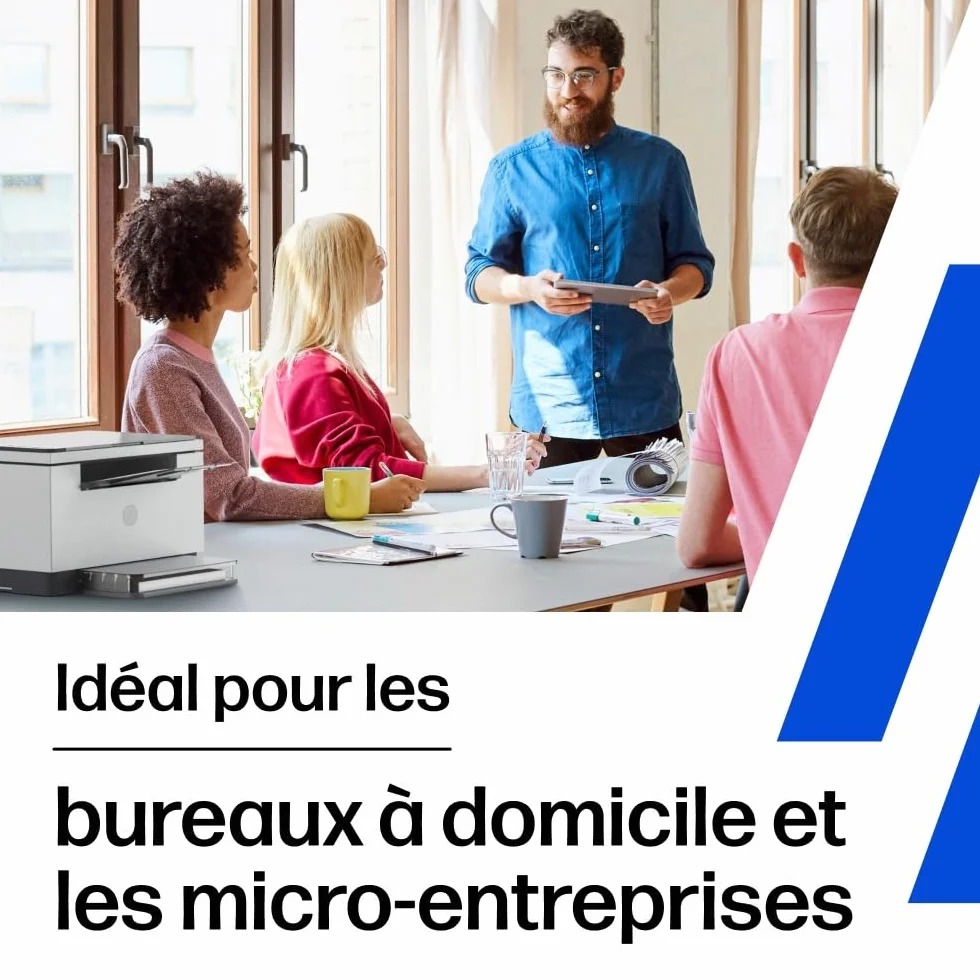 HP LaserJet M234dw Imprimante Multifonction A4 Recto/Verso Noir et Blanc 29 ppm USB Wi-Fi Ethernet