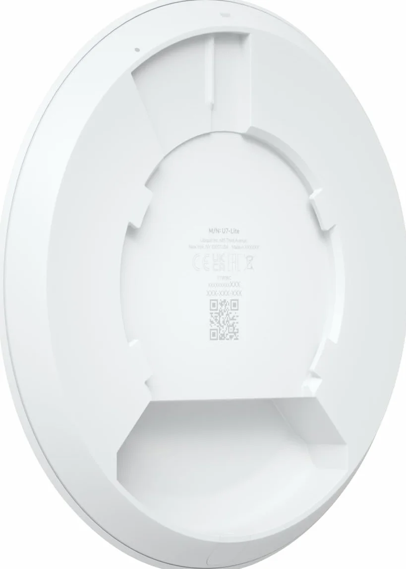 Ubiquiti U7 Lite Punto de Acceso WiFi 7 4 Flujos Espaciales 2.5GbE PoE
