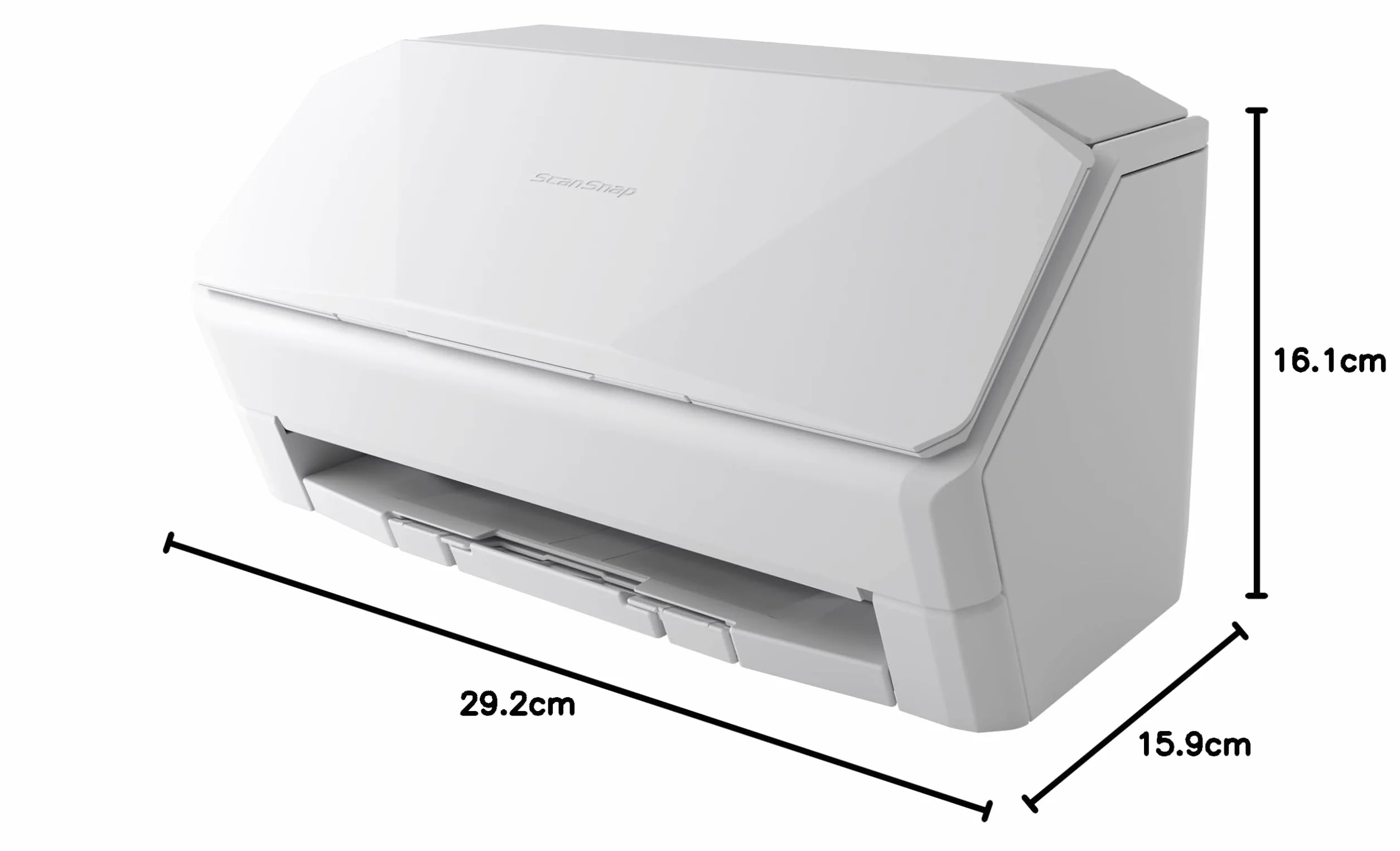 ScanSnap iX2500 Scanner de Documents Recto Verso Haute Vitesse, 45 ppm/90 ipm, Chargeur Automatique 100 Feuilles, 600 dpi, écran Tactile 5 po, Wi-Fi 6, USB 3.2 Gen 1, PC et Mac