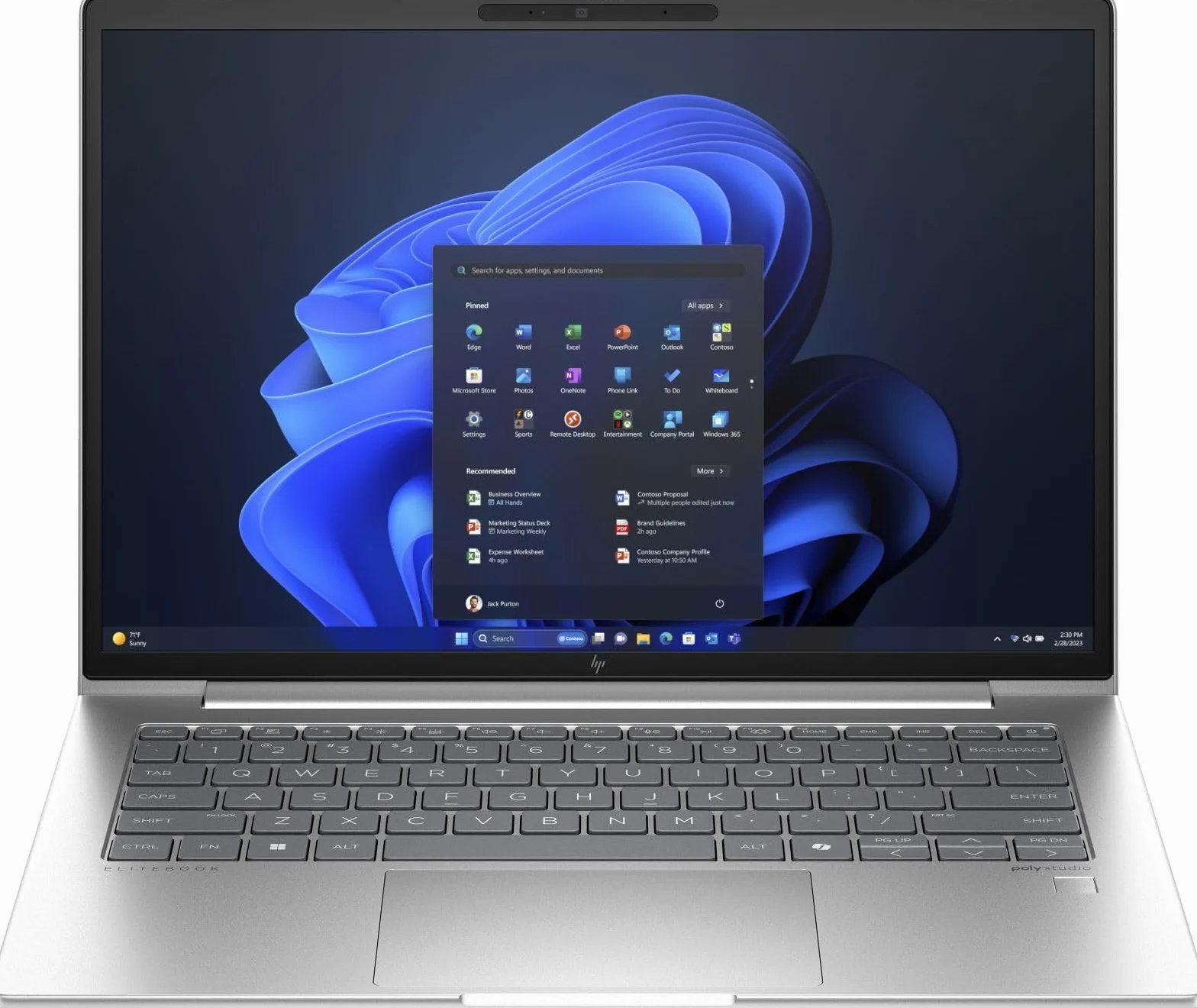 HP EliteBook 745 G6 AMD Ryzen 7 3700U 16GB RAM 256GB SSD 14" FHD W11Pro Reconditionné