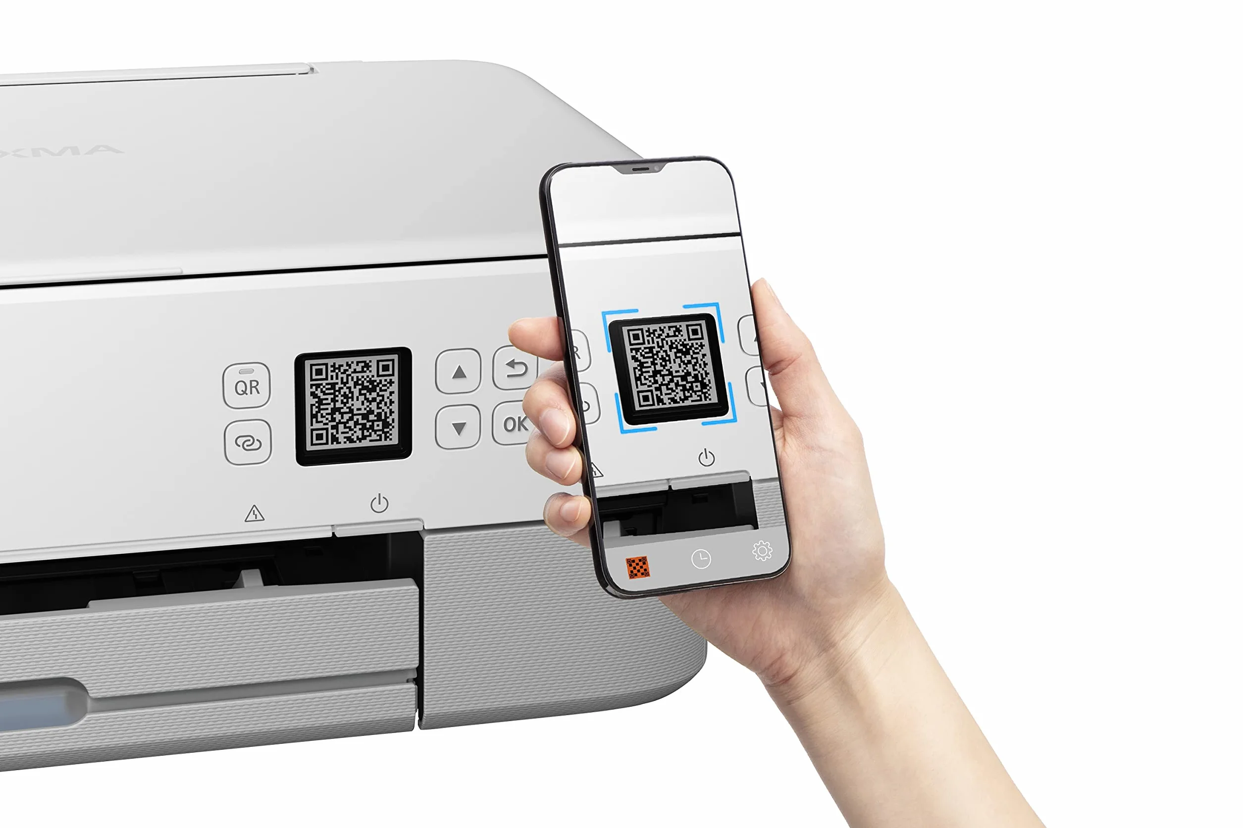Canon PIXMA TS5351a Imprimante Multifonction A4 WiFi Recto-Verso Automatique Écran Couleur Blanc