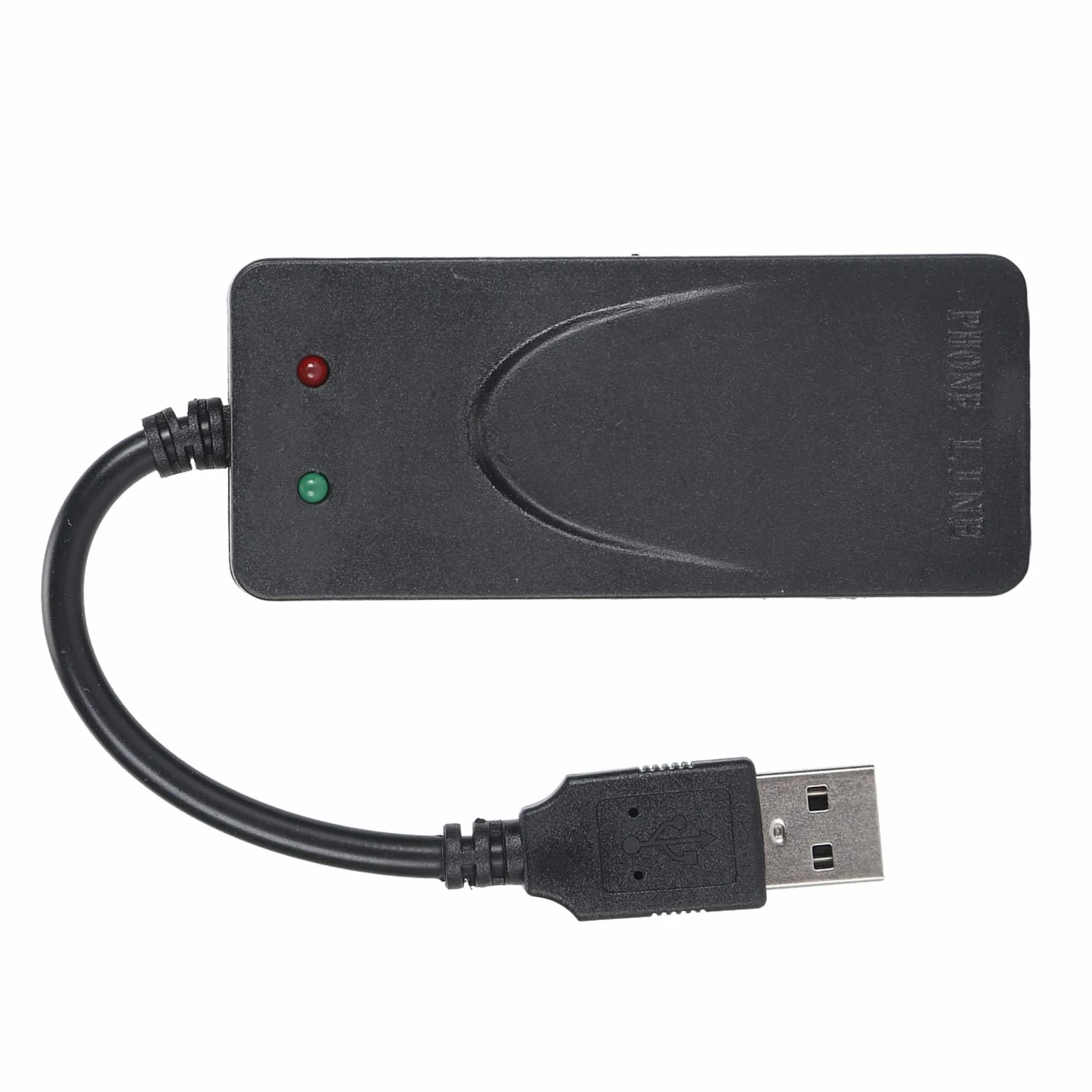 Modem USB 56K Externe avec Deux Ports RJ11 et Identification de L'appelant