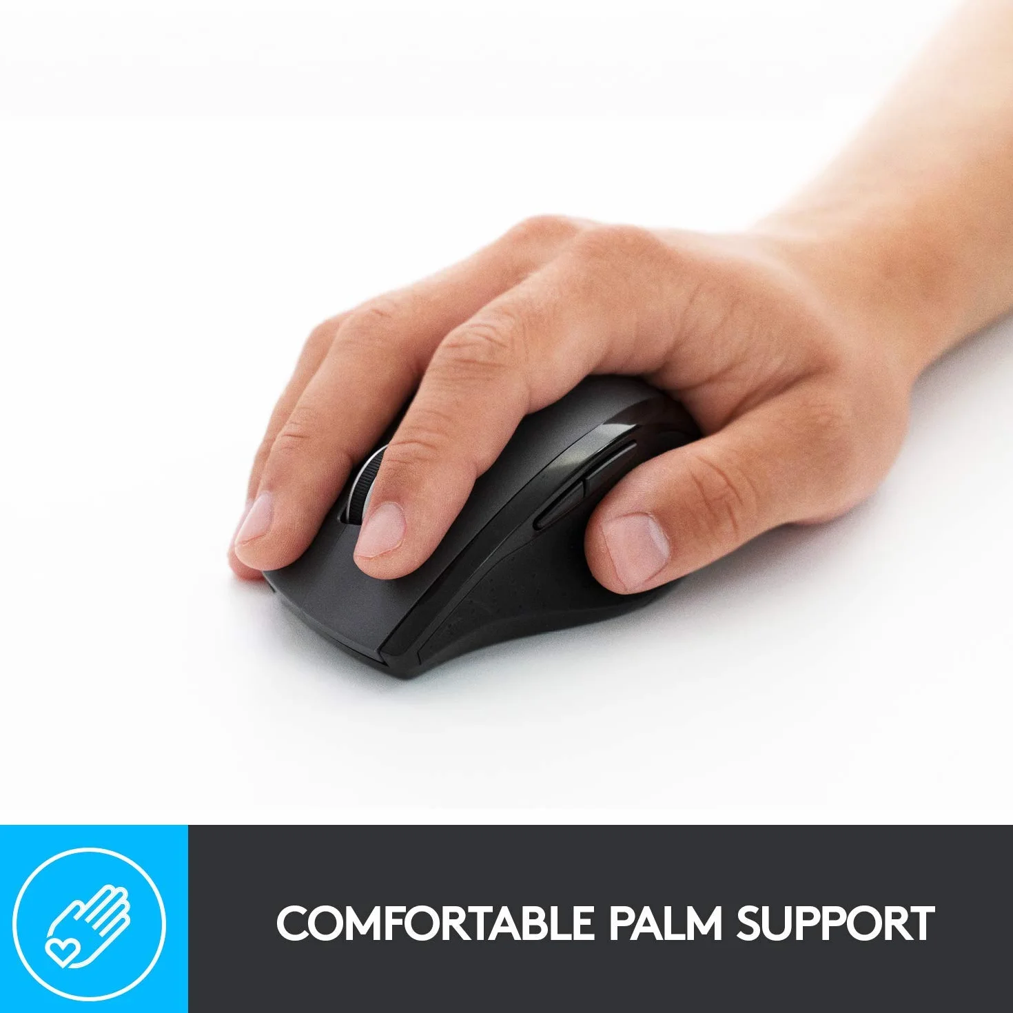Logitech M705 Souris sans fil Noir Reconditionné pour Windows Mac Ordinateur Portable