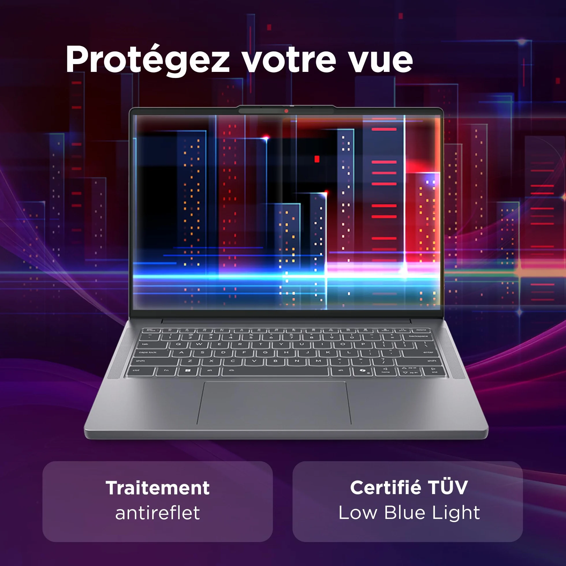 Lenovo IdeaPad Slim 3 14IRH10 Ordinateur Portable 14" WUXGA Intel Core i7-13620H RAM 16Go SSD 512Go Intel UHD Graphics Windows 11 Home Clavier AZERTY Français Gris