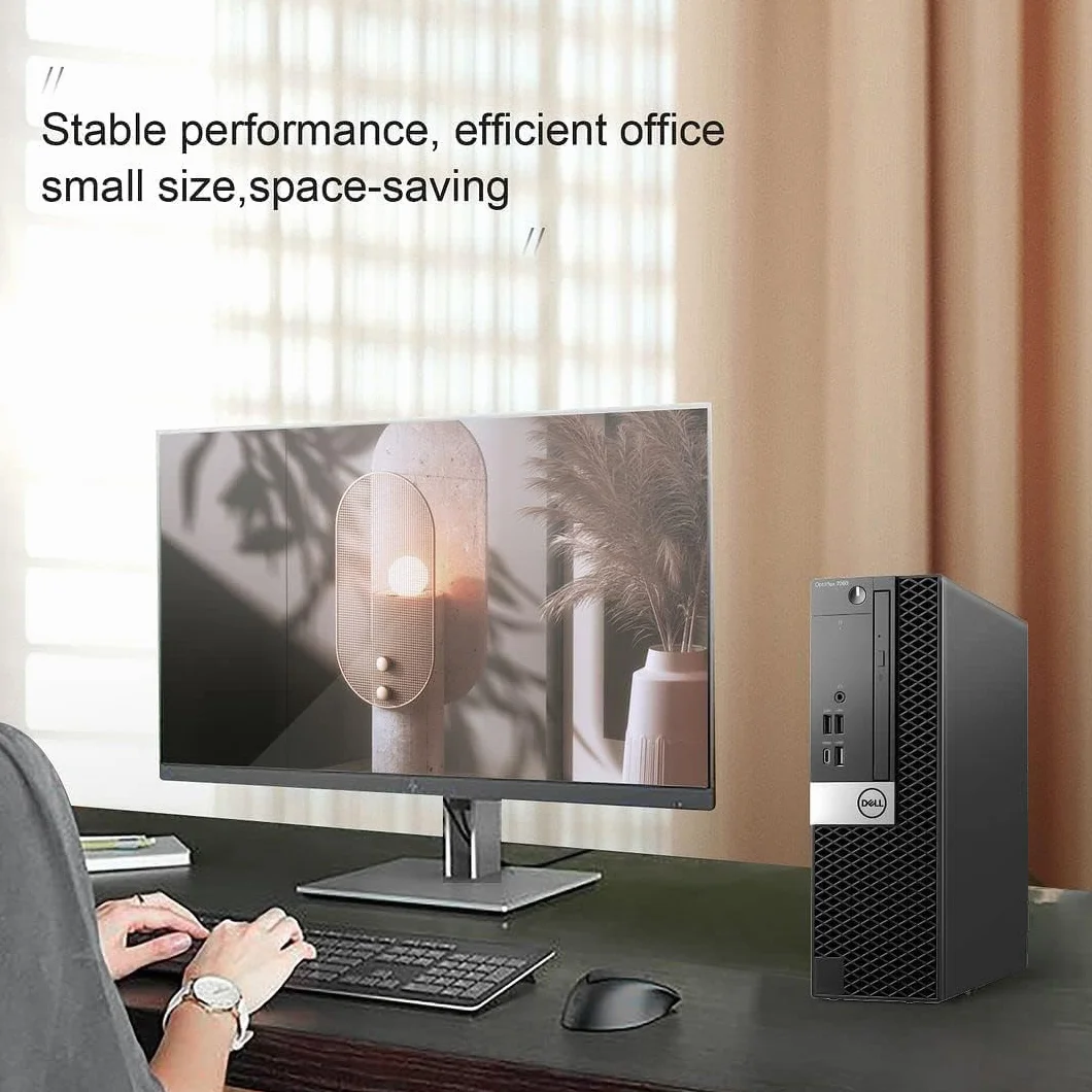 Dell Optiplex 7060 SFF Ordinateur de Bureau Intel Core i5-8500 8 Go RAM SSD 256 Go WiFi Bluetooth Windows 11 Pro Reconditionné