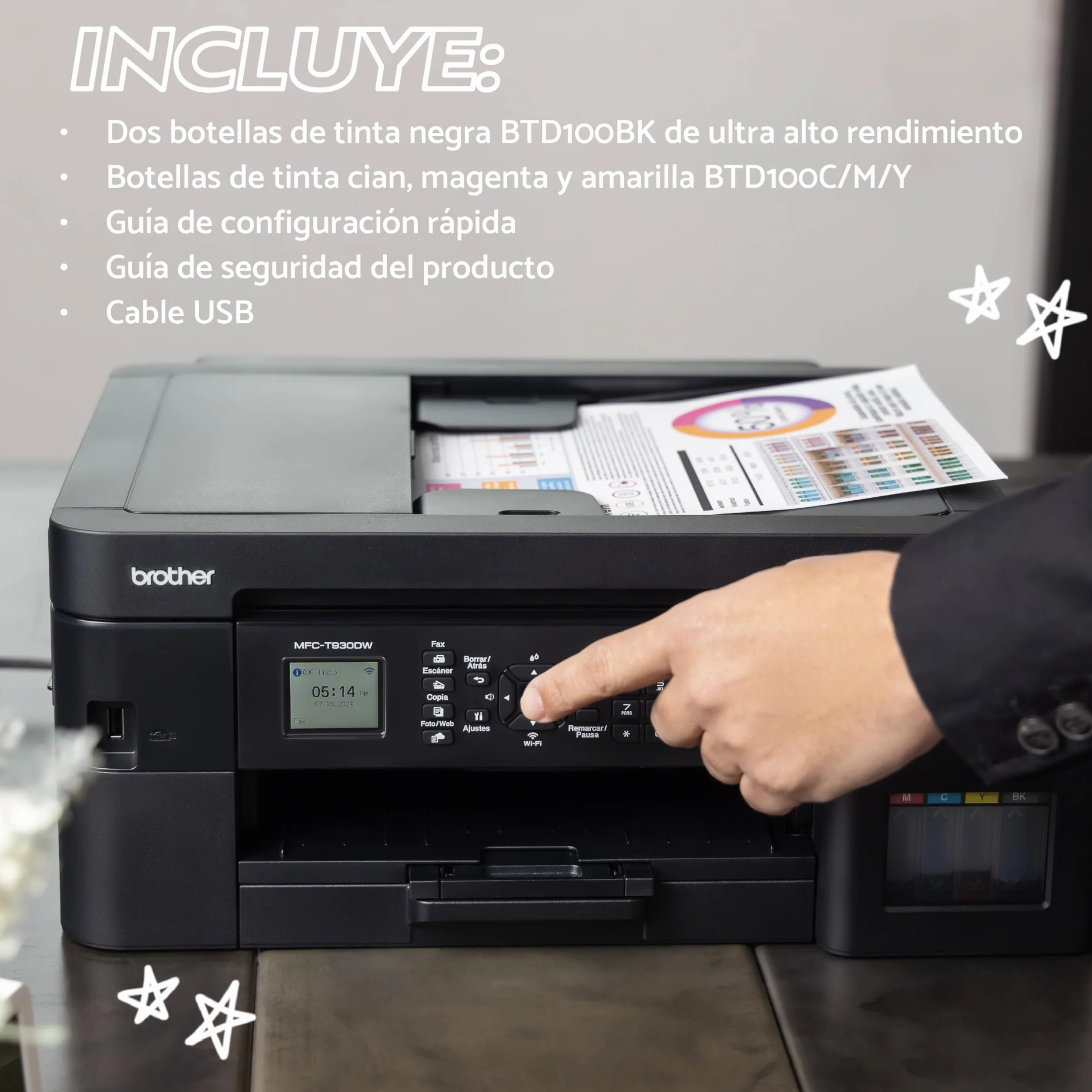 Brother MFC-T930DW Réservoir Multifonction InkBenefit