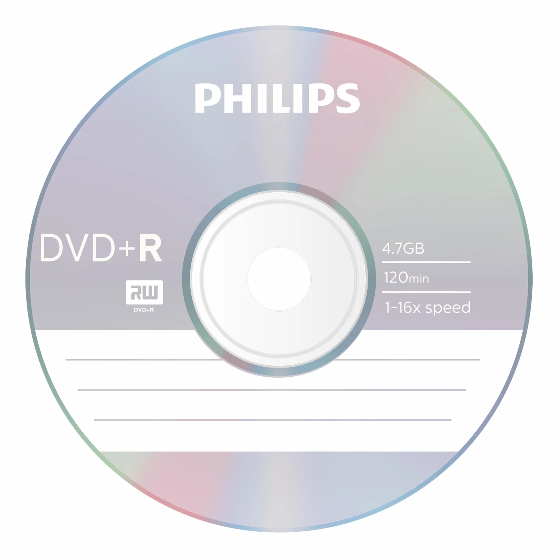 Philips DVD+R 16x 100 pièces 4,7GB