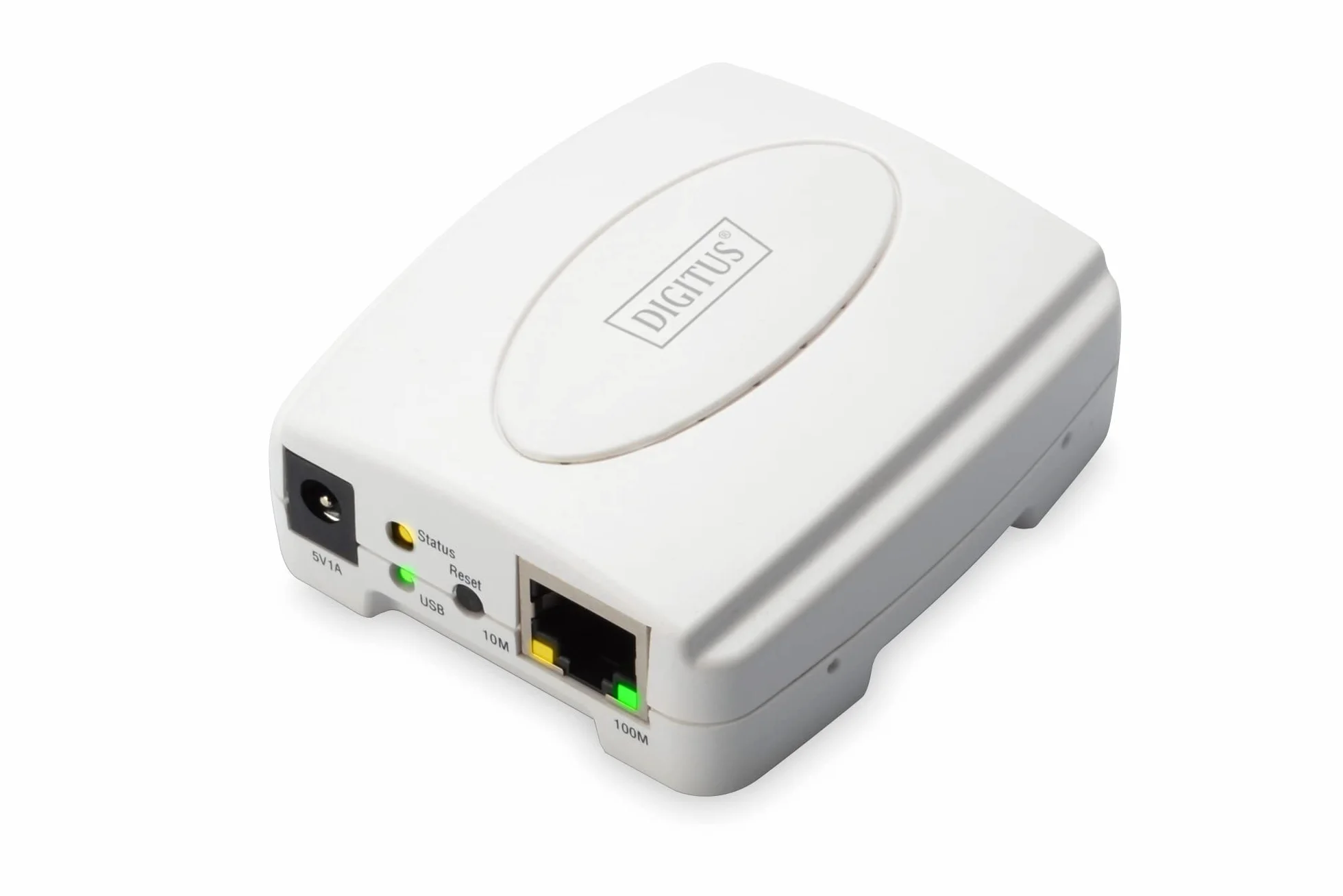Digitus DN-13003-2 Serwer Druku Fast Ethernet USB 2.0