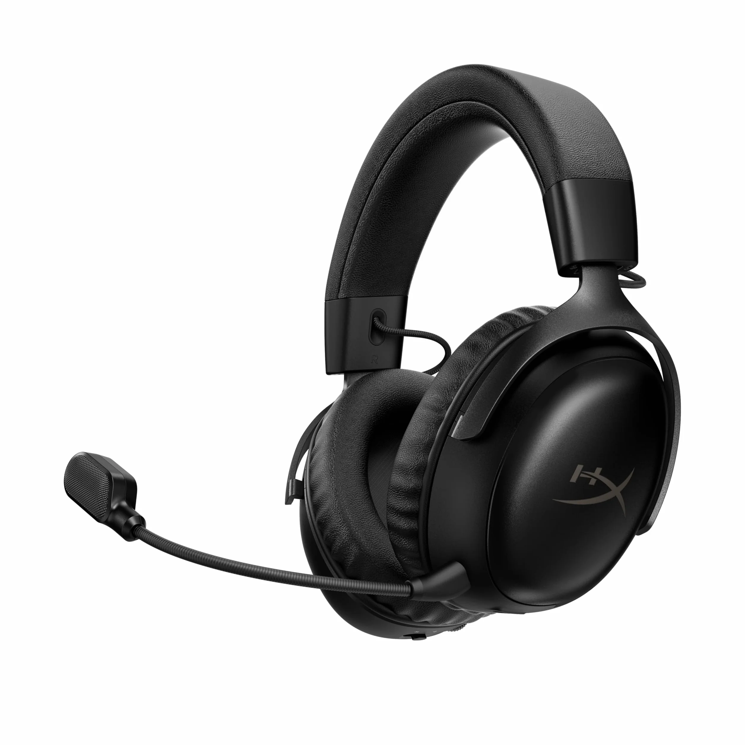 HyperX Cloud III S Casque Gaming sans Fil Bluetooth 2,4 GHz PC PS5 Xbox 200h Batterie 53 mm DTS Micro 10 mm Noir