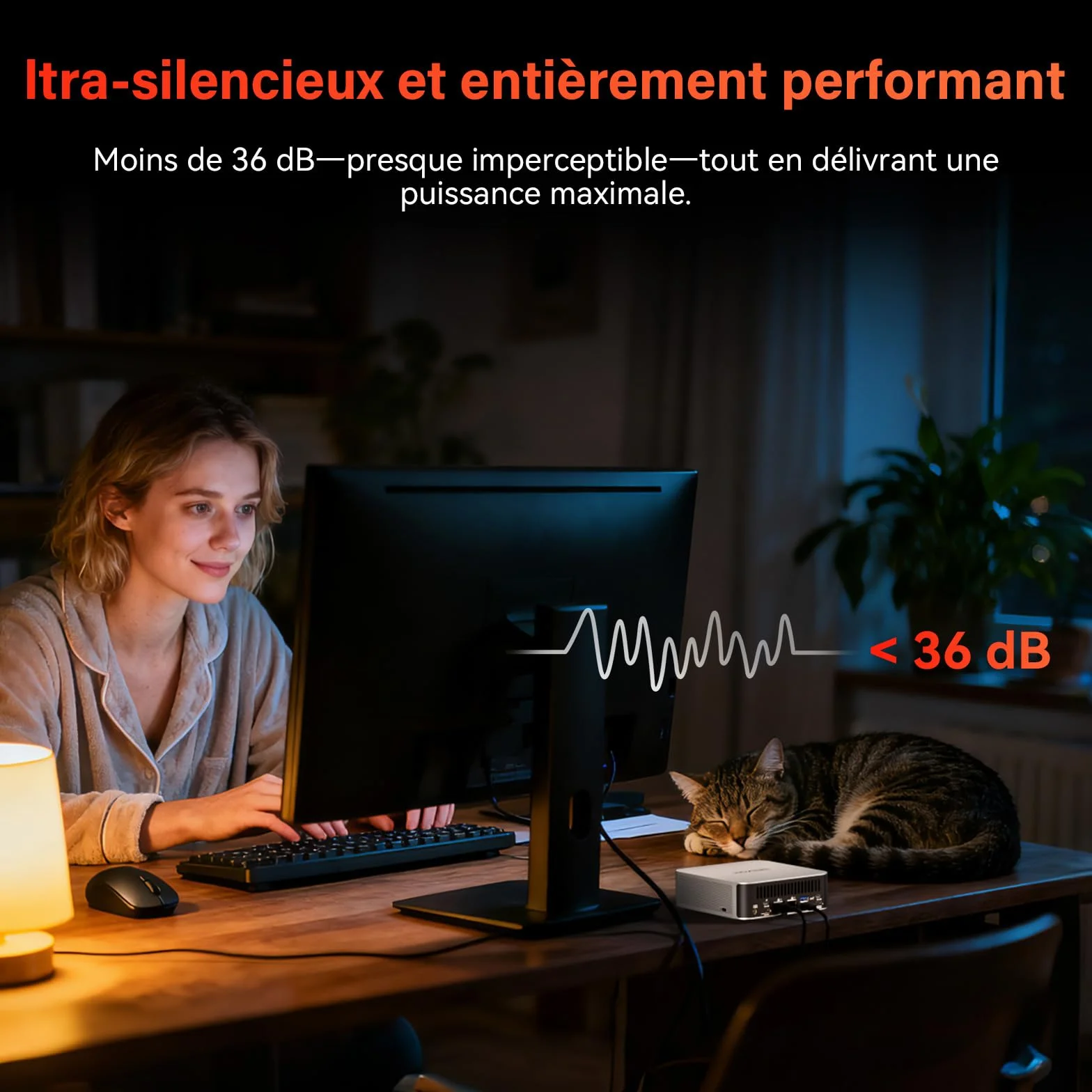 GEEKOM AI Mini PC A7Max 2026 Edition AMD Ryzen 9 7940HS Radeon 780M 1To SSD 16Go DDR5 RAM 2x2.5GbE USB4 Windows 11 Pro