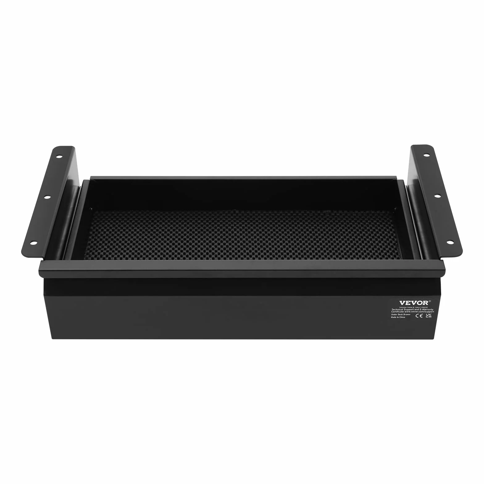 VEVOR Tiroir Coulissant sous Bureau, 440x223x101 mm, Organisateur de Rangement Caché, Capacité 5 kg
