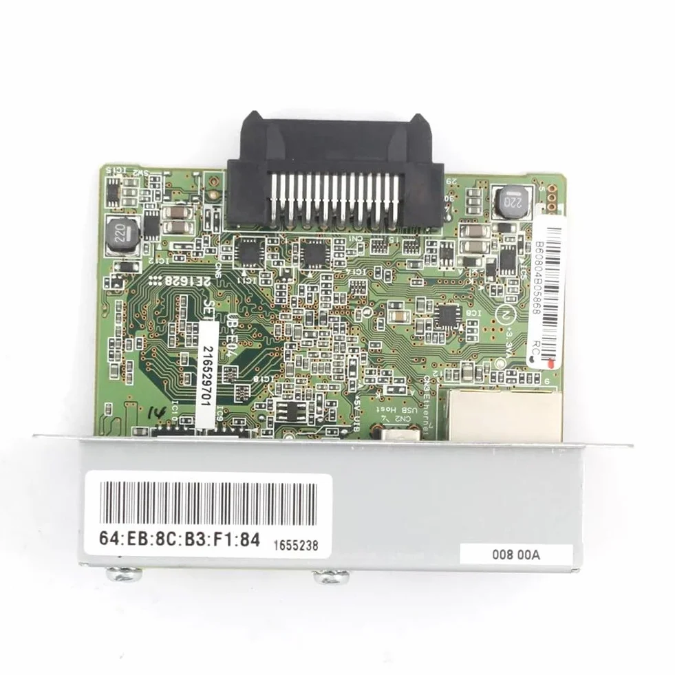 Module d'interface Ethernet pour imprimantes POS C32C881008 UB-E04 TM-T88VI 100 Mbps