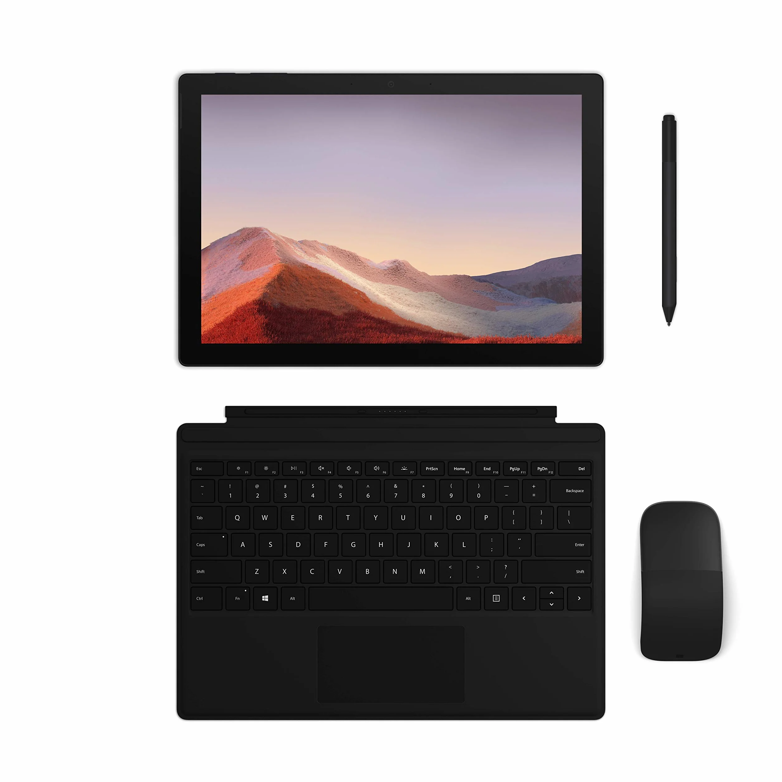 Microsoft Surface Pro Type Cover AZERTY Français Noir Reconditionné