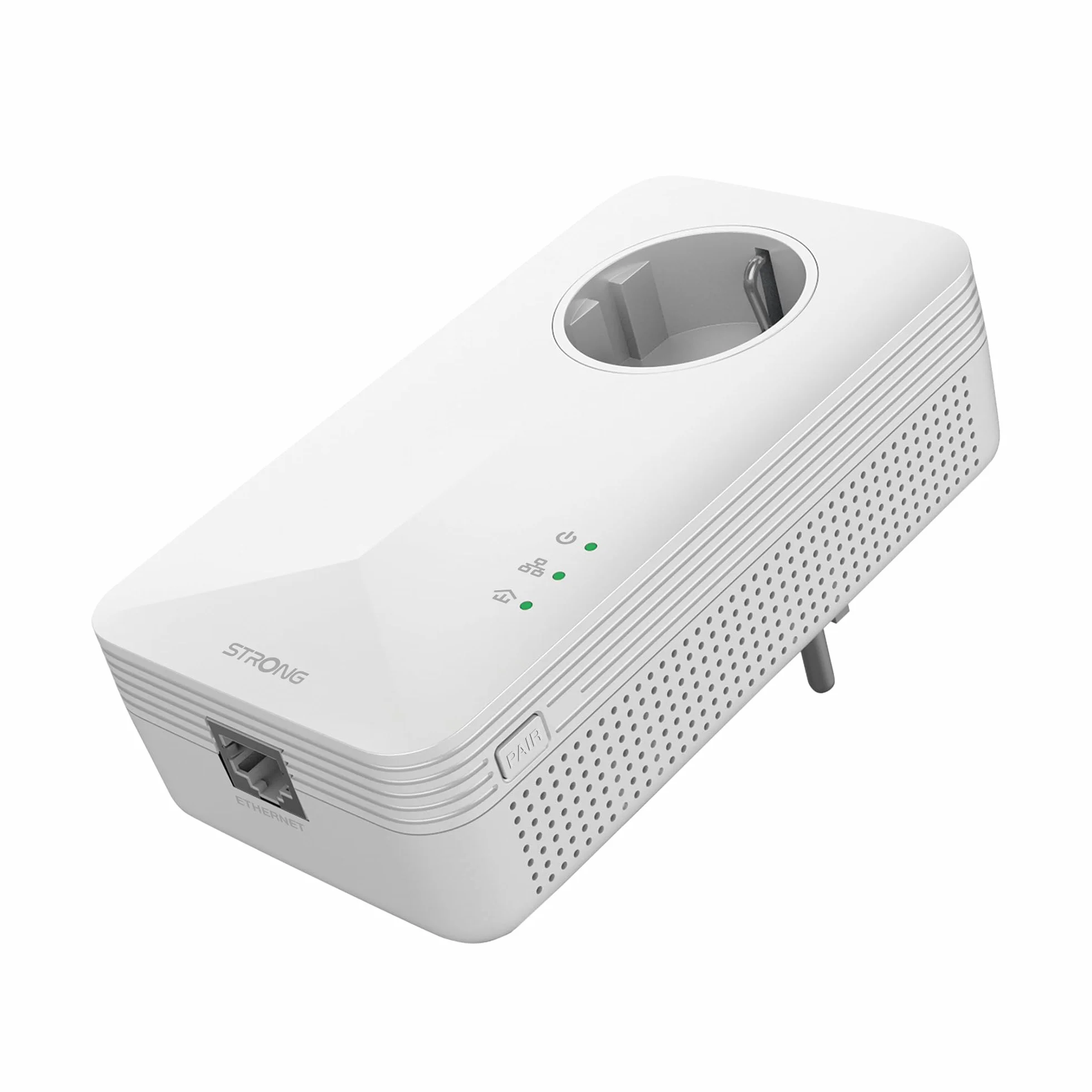 Powerline 1000 Kit 3 pièces Strong PowerL1000TRIEUV2 Internet Partout Prise Secteur