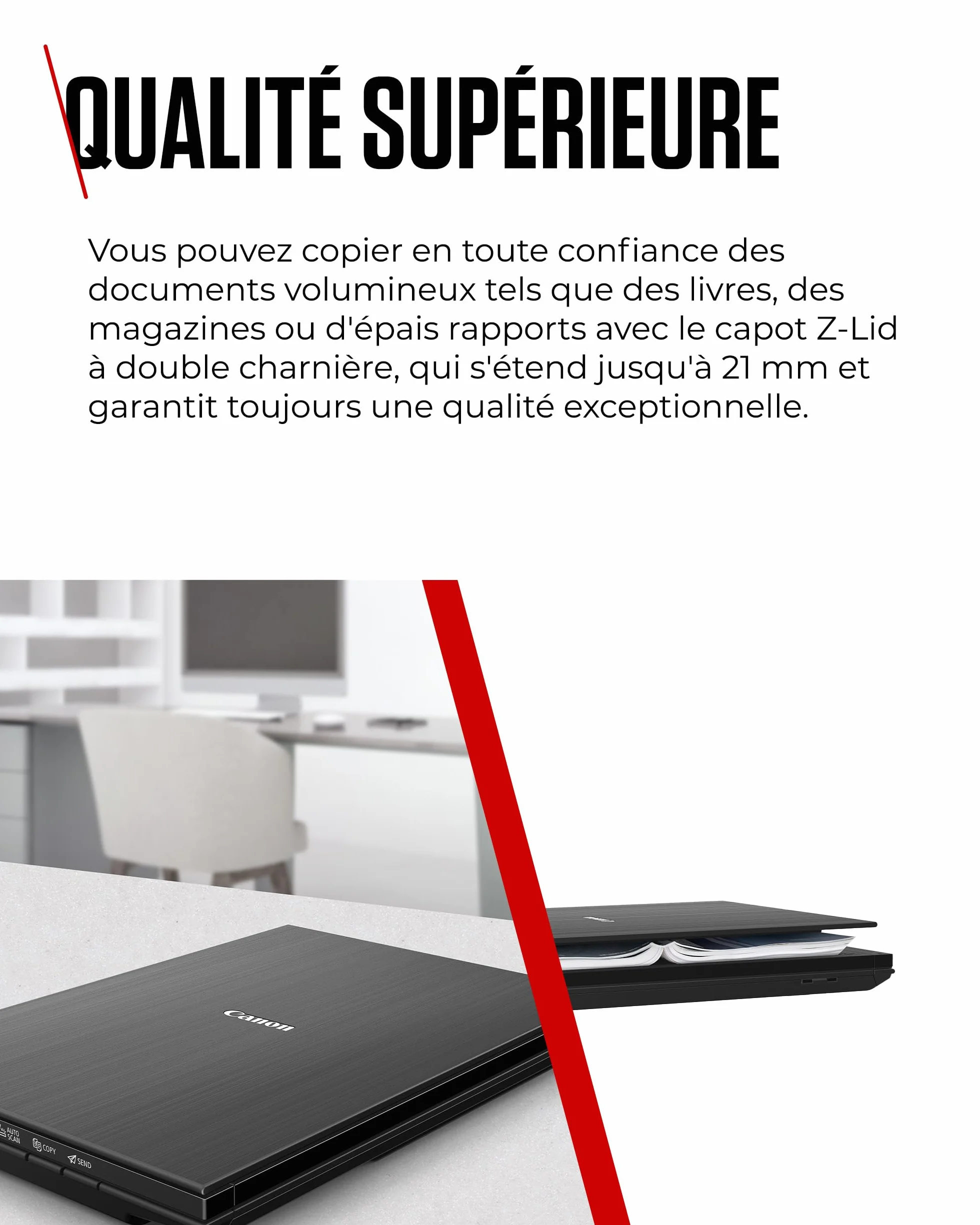 Canon LiDE 400 Scanner de Documents Noir USB Type-C