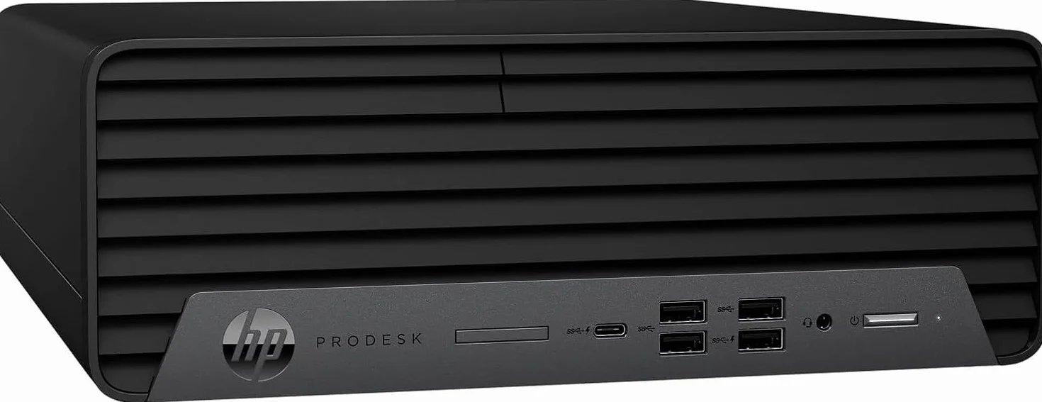 HP ProDesk 600 G6 SFF Ordinateur de bureau Intel Core i5-10500 8 Go RAM SSD 256 Go WiFi Bluetooth Windows 11 Pro reconditionné