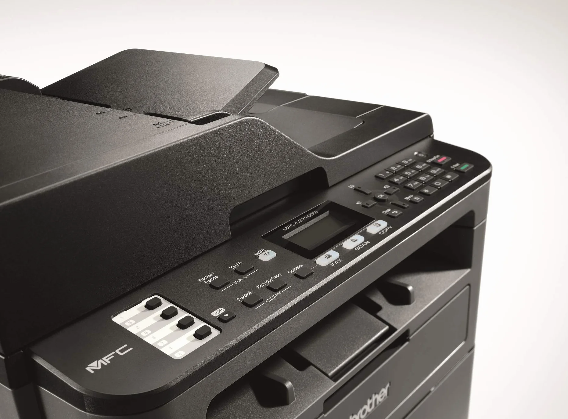 Brother MFC-L2710DW Imprimante Multifonction Laser Monochrome A4 Recto-verso Airprint